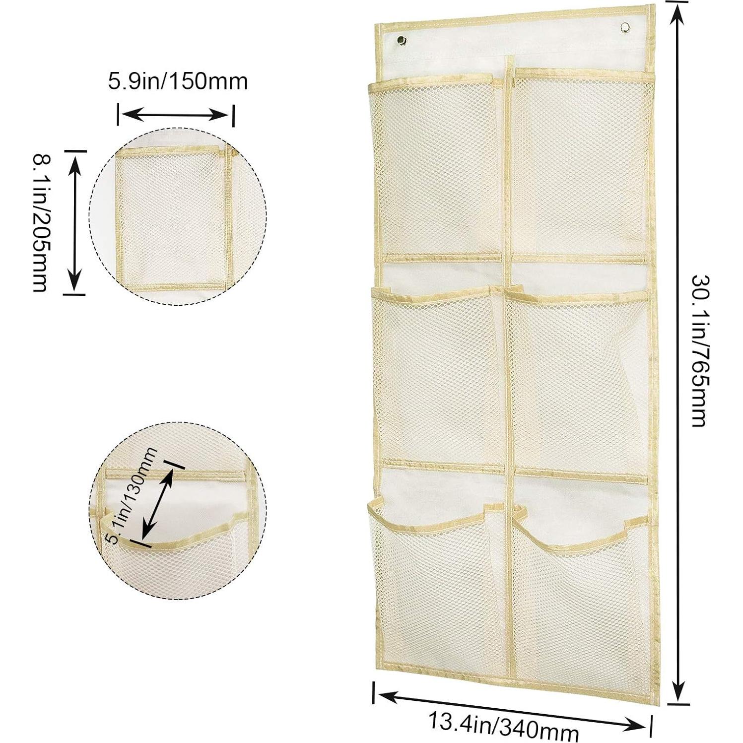 Estante para zapatos montado en la pared Yocice 2Pack Beige