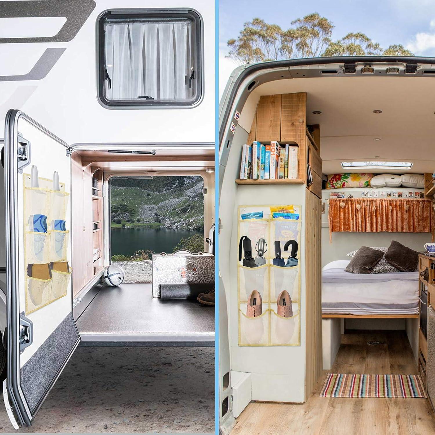 Estante para zapatos montado en la pared Yocice 2Pack Beige