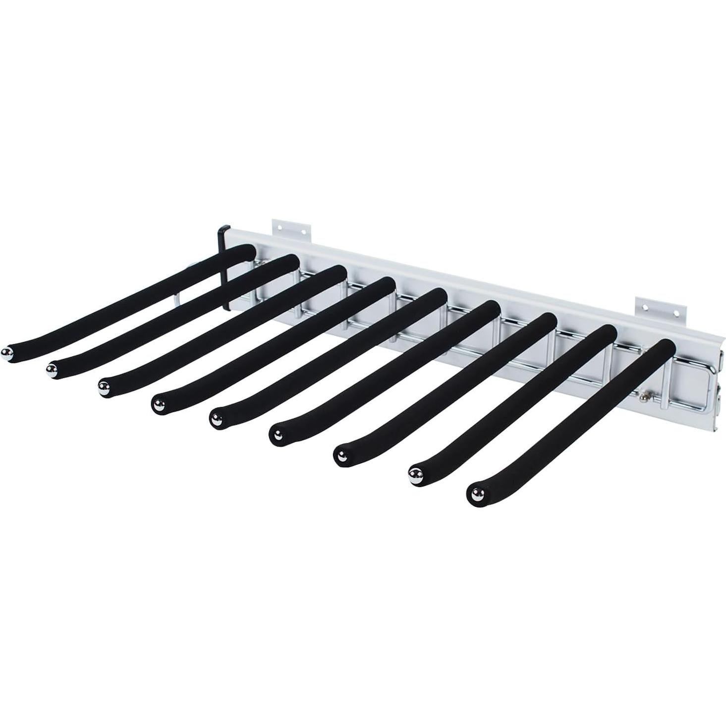 Rack de Pantalones Extraíble kunghei 9 Brazos Negro 32.6x46cm