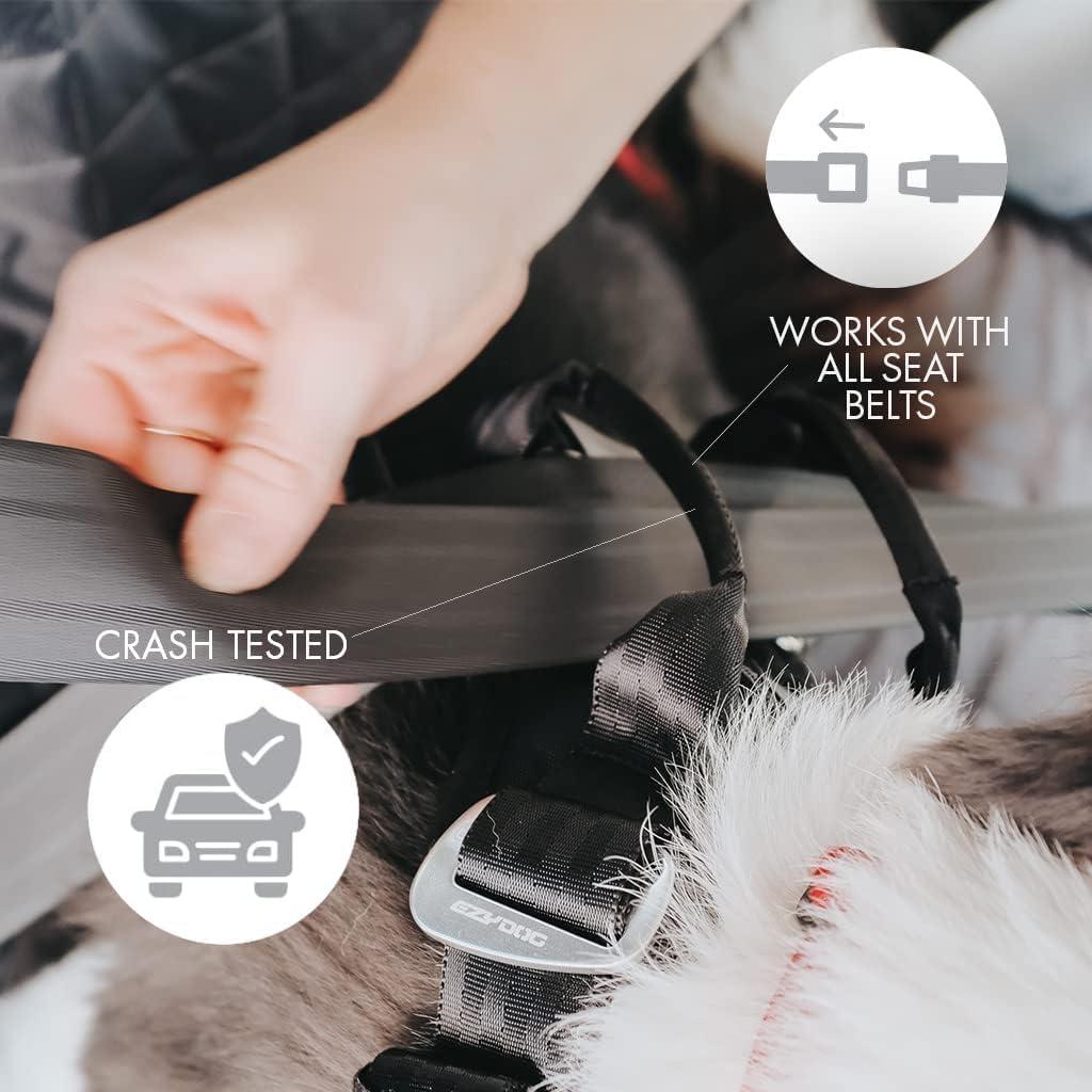 Arnés de perro EzyDog Drive Mediano - Seguridad en auto