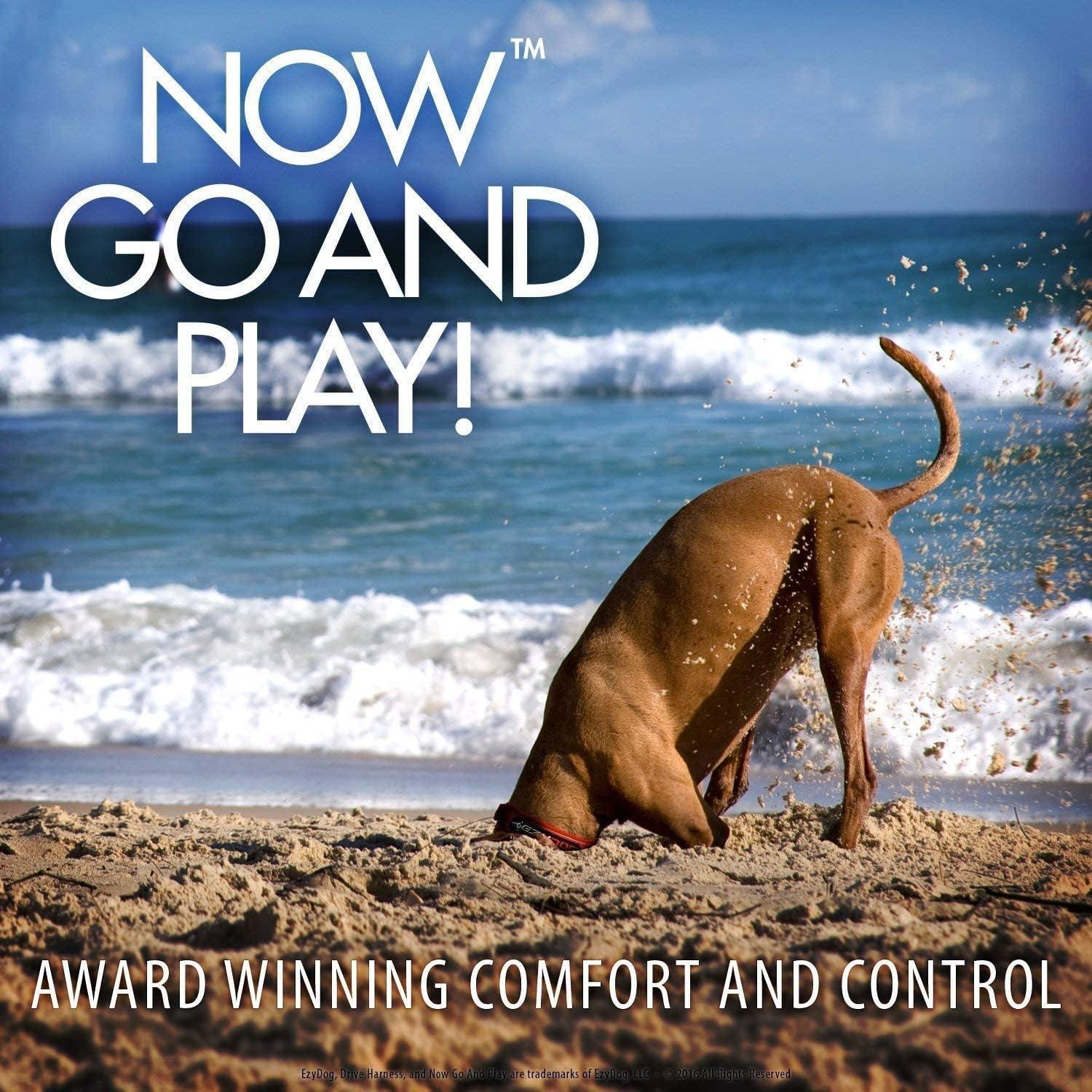 Arnés de perro EzyDog Drive Mediano - Seguridad en auto