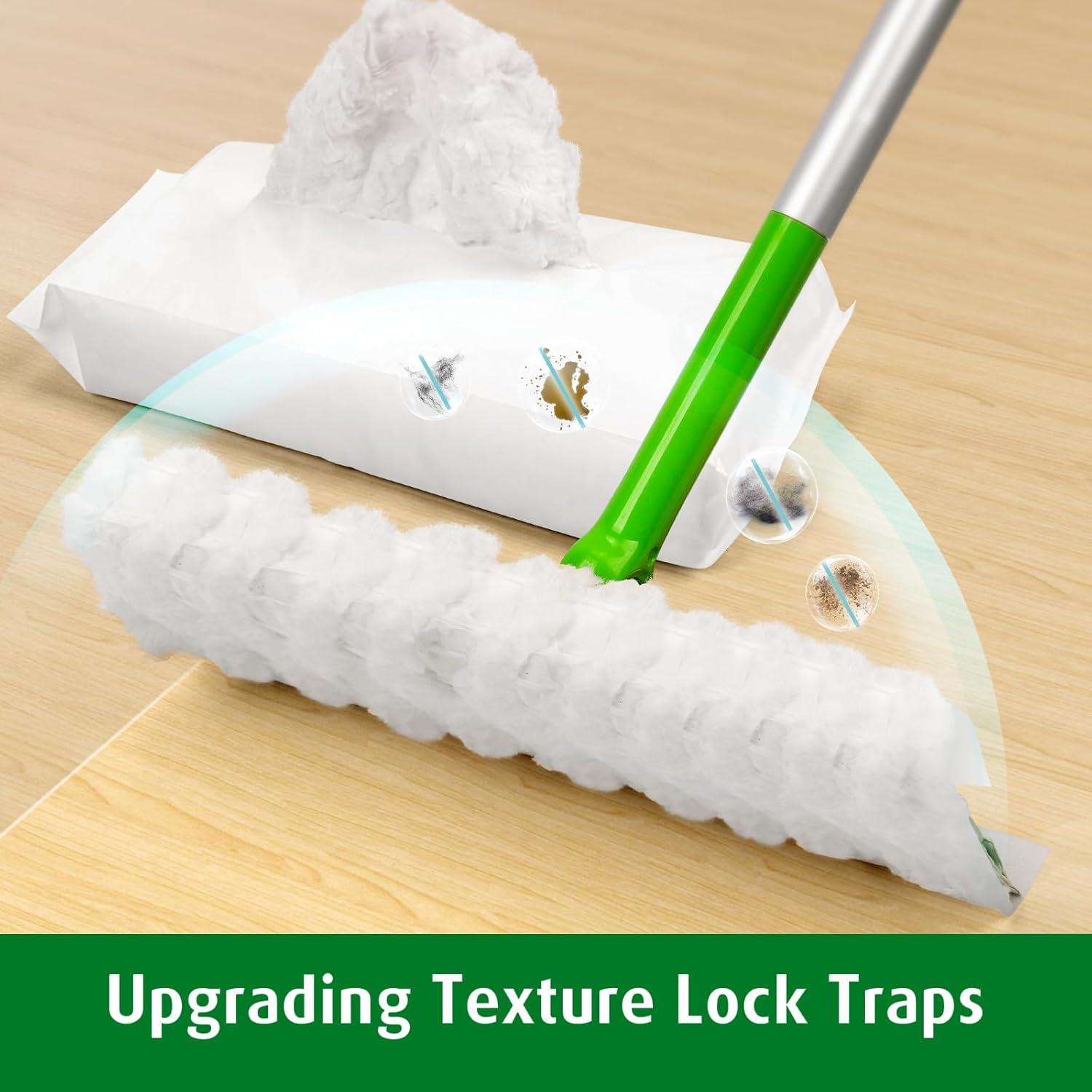 Paños de Mopa Secos AIR U+ para Swiffer - 30 Unidades Microfibra