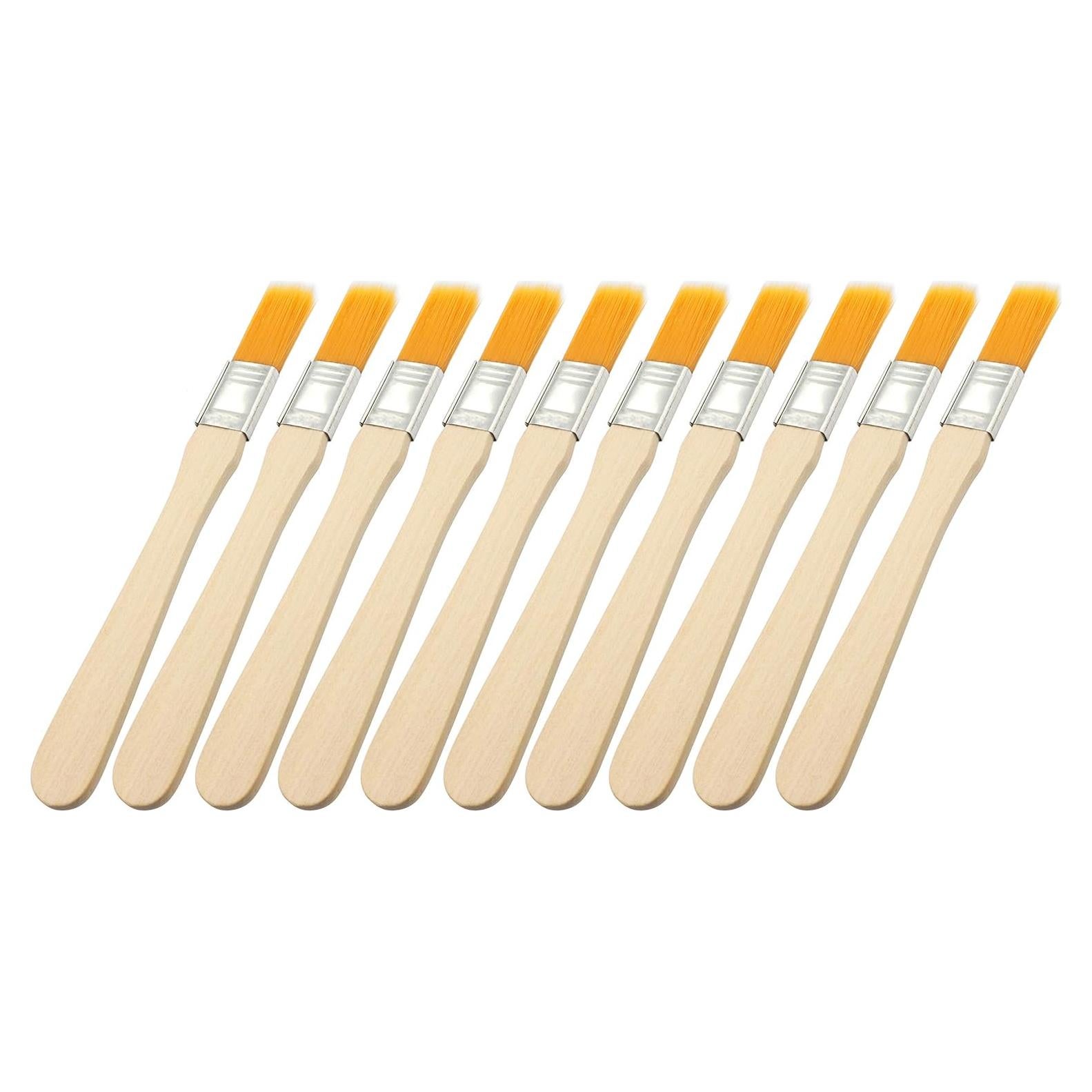 LBY Cepillo de Limpieza 10pcs 135mm Cerdas Naturales Madera