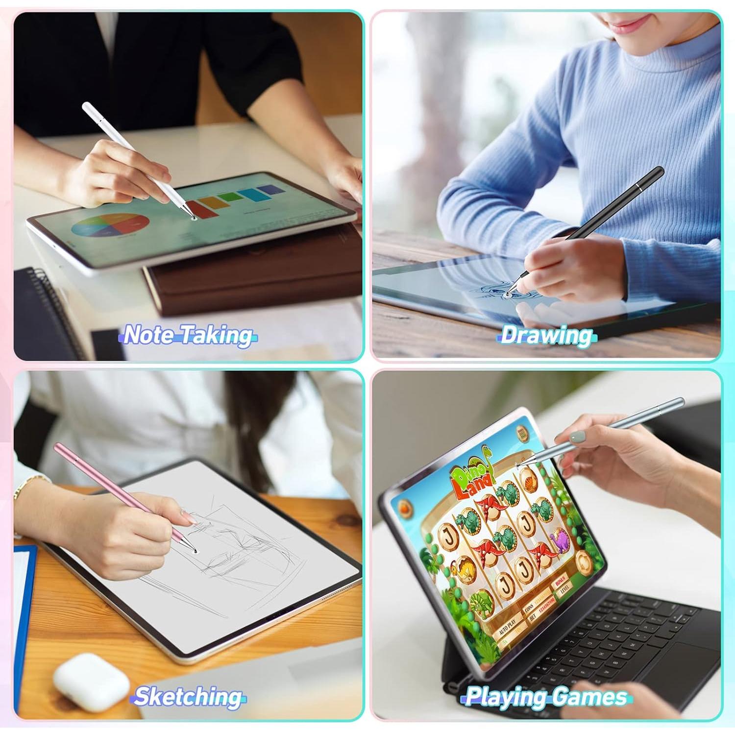 Lápices Stylus Universales CFDXK para Pantallas Táctiles - 4 Colores