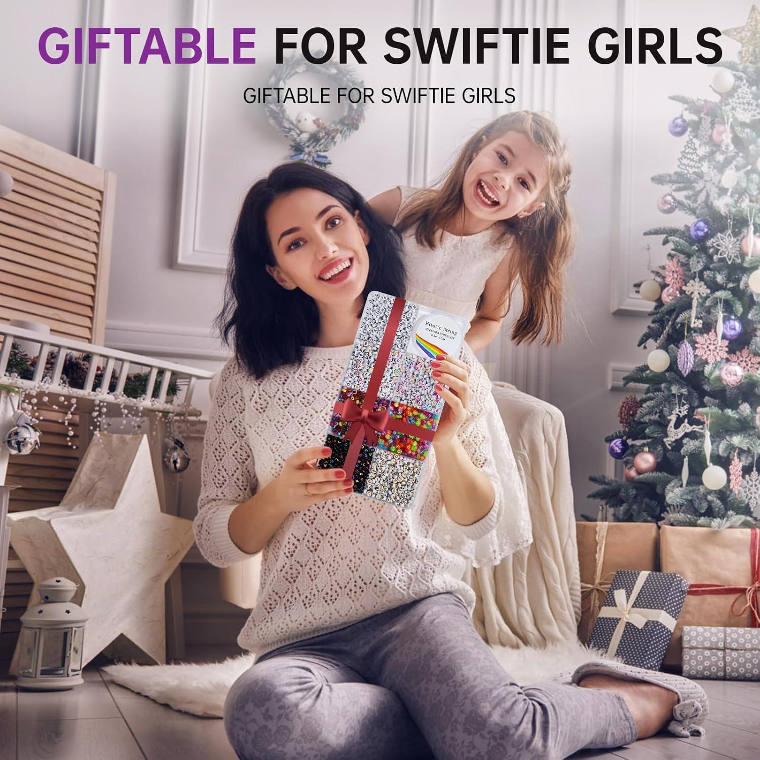 Kit de Perlas de Letras Redtwo 1600 Piezas para Pulseras