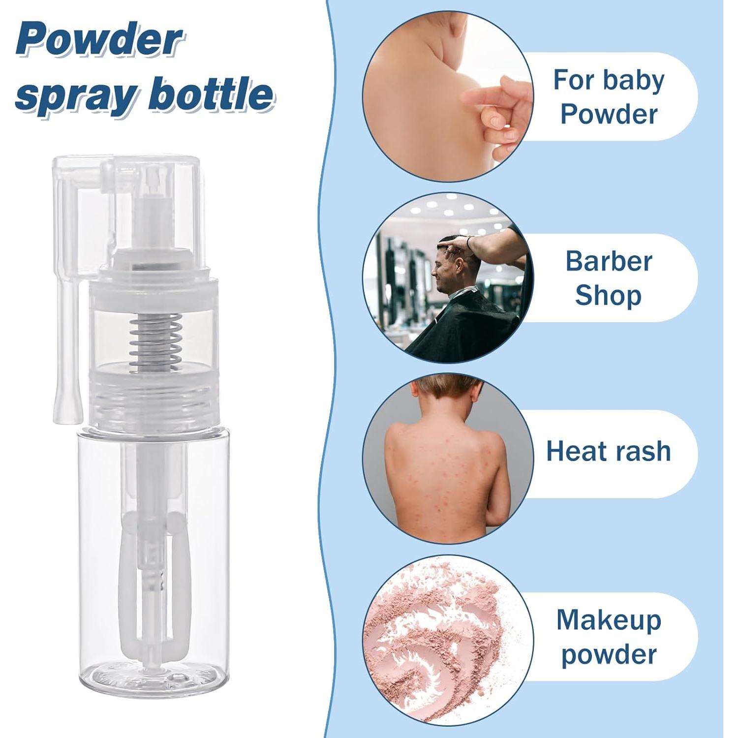 Botellas de Spray de Purpurina KALIONE 35ml y 14ml Reutilizables