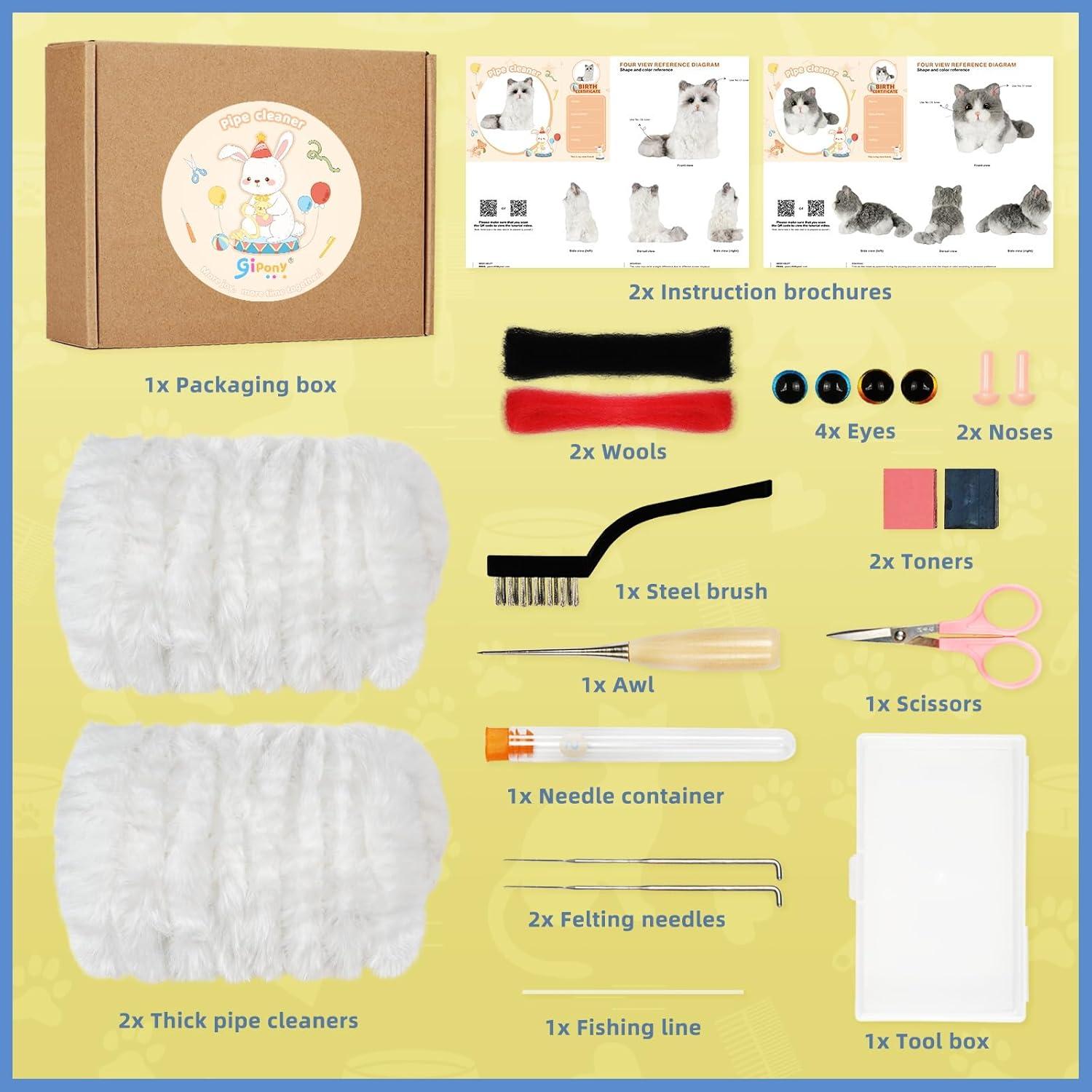 Kit de Limpieza de Tubos Gipony para Manualidades - 1 m