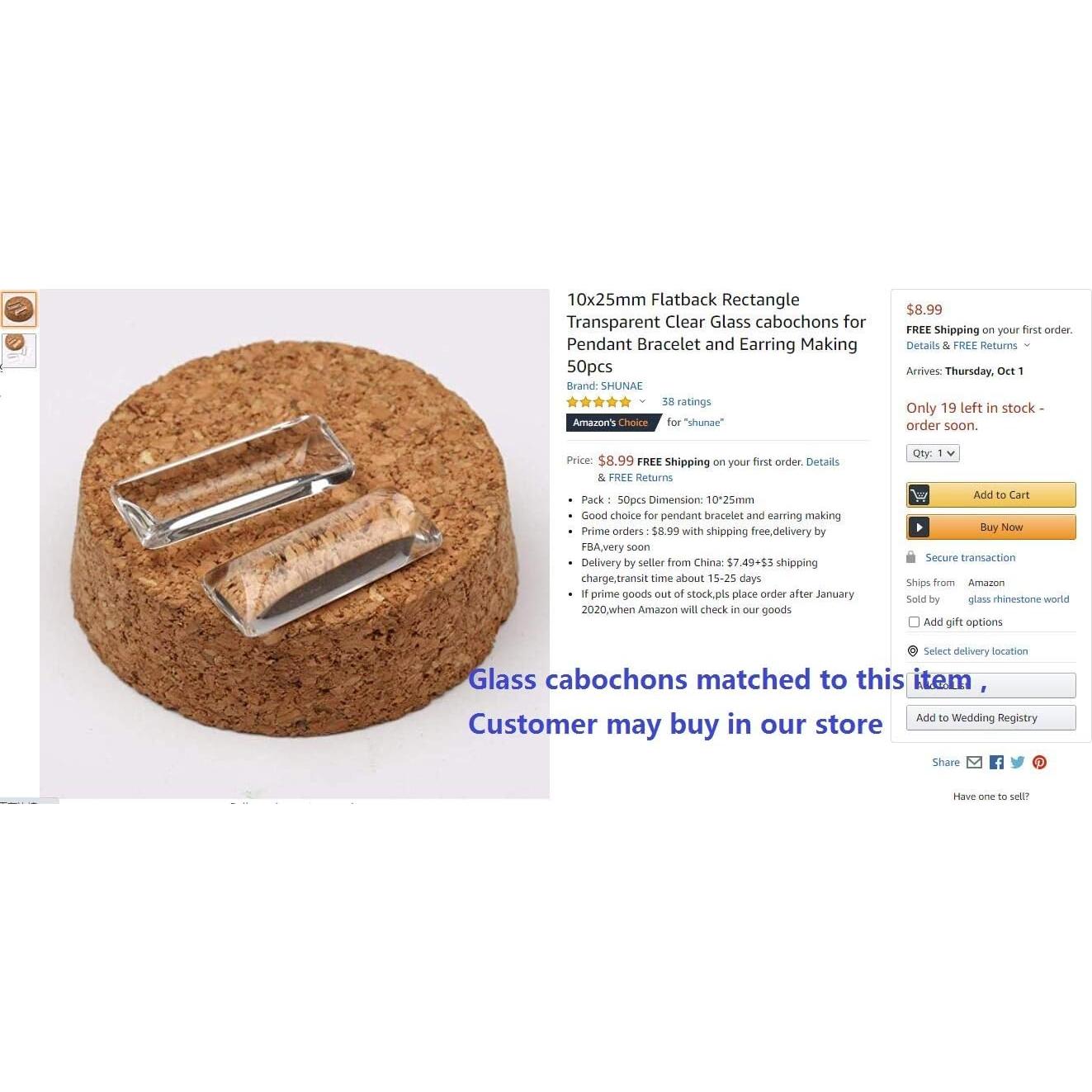 30 Cabochones Rectangulares 10x25mm Plata Antigua para Joyería DIY