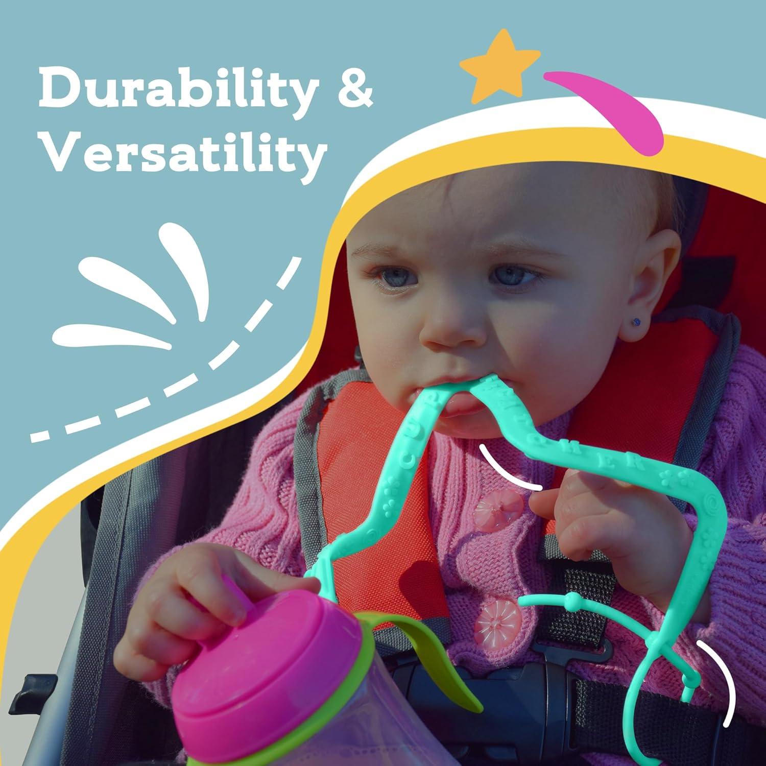 Brilli Baby Cup Catcher Correa Antivuelco Grado Alimenticio