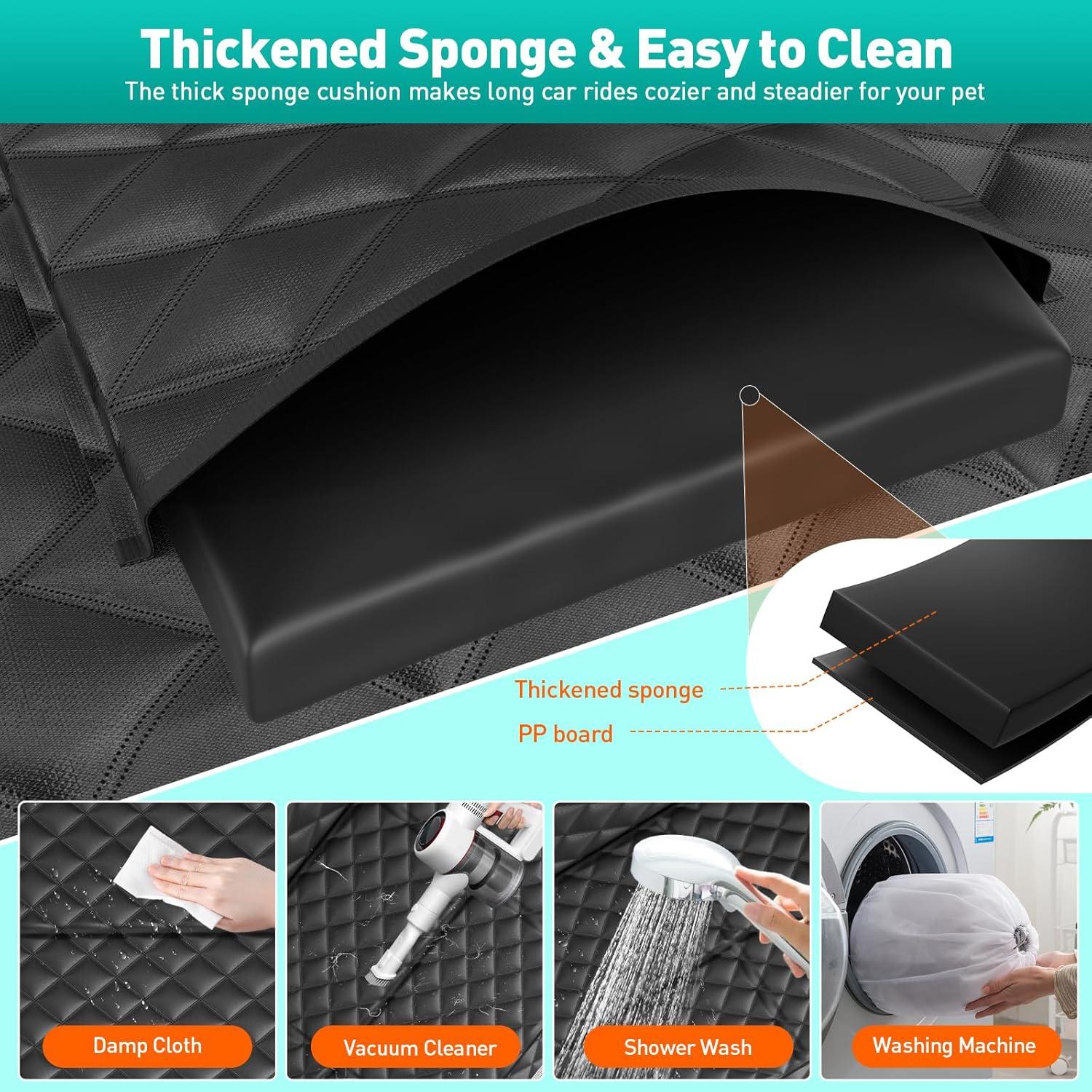 Funda de Asiento Trasero para Perros HikeSeptPals Hike001 Impermeable