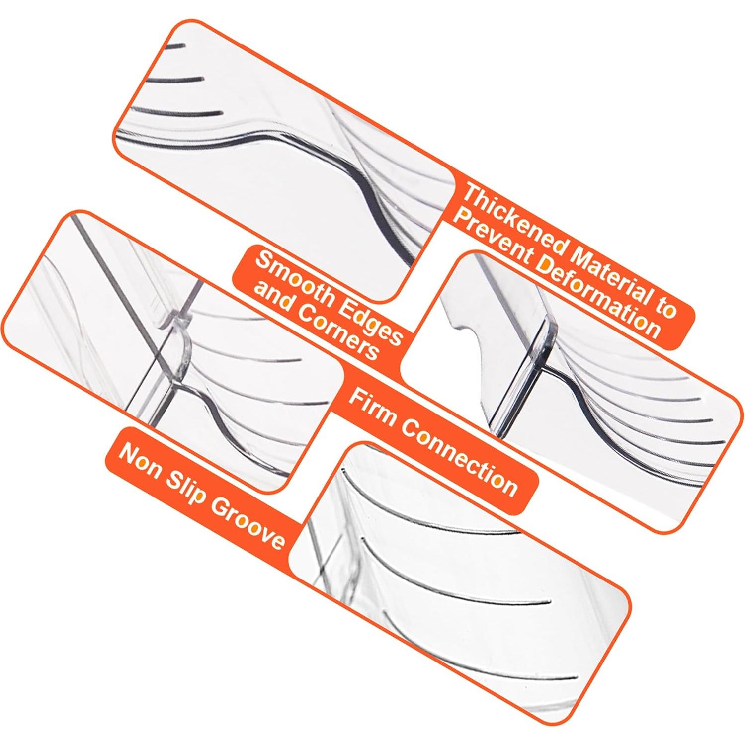 Estante para Botellas de Vino Baosia 2 Niveles 6 Botellas
