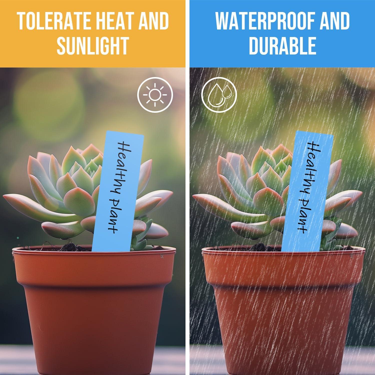 Etiquetas de Plantas 1000 Pcs Yuanling Plástico Impermeables