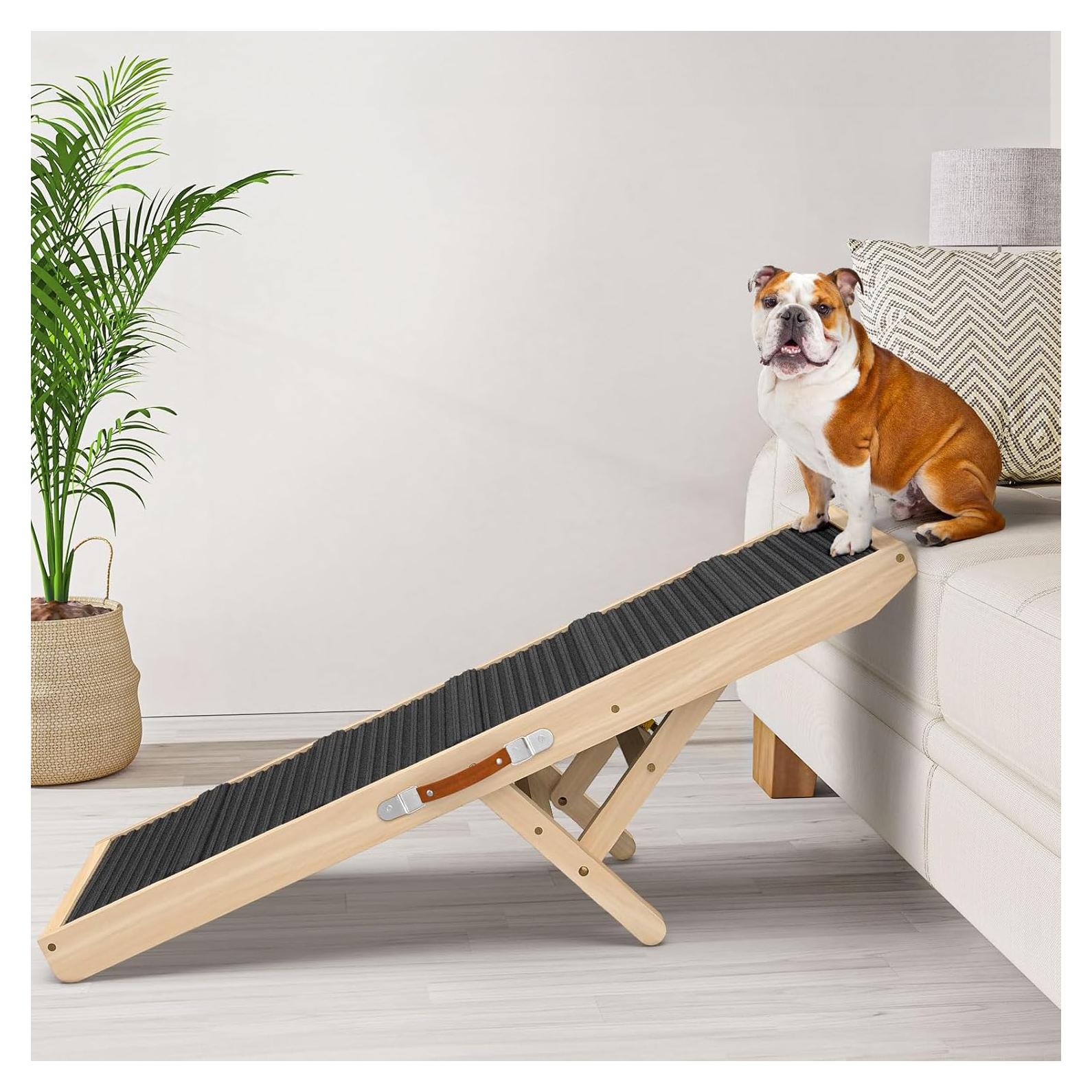 Rampa para Perros y Gatos X XBEN 100cm Ajustable 29-52cm