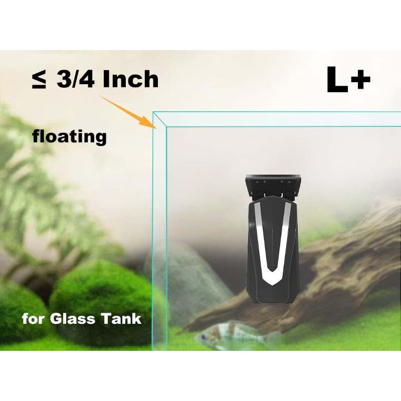 Limpiador Magnético Acuario Carefree Fish L con 4 Raspadores