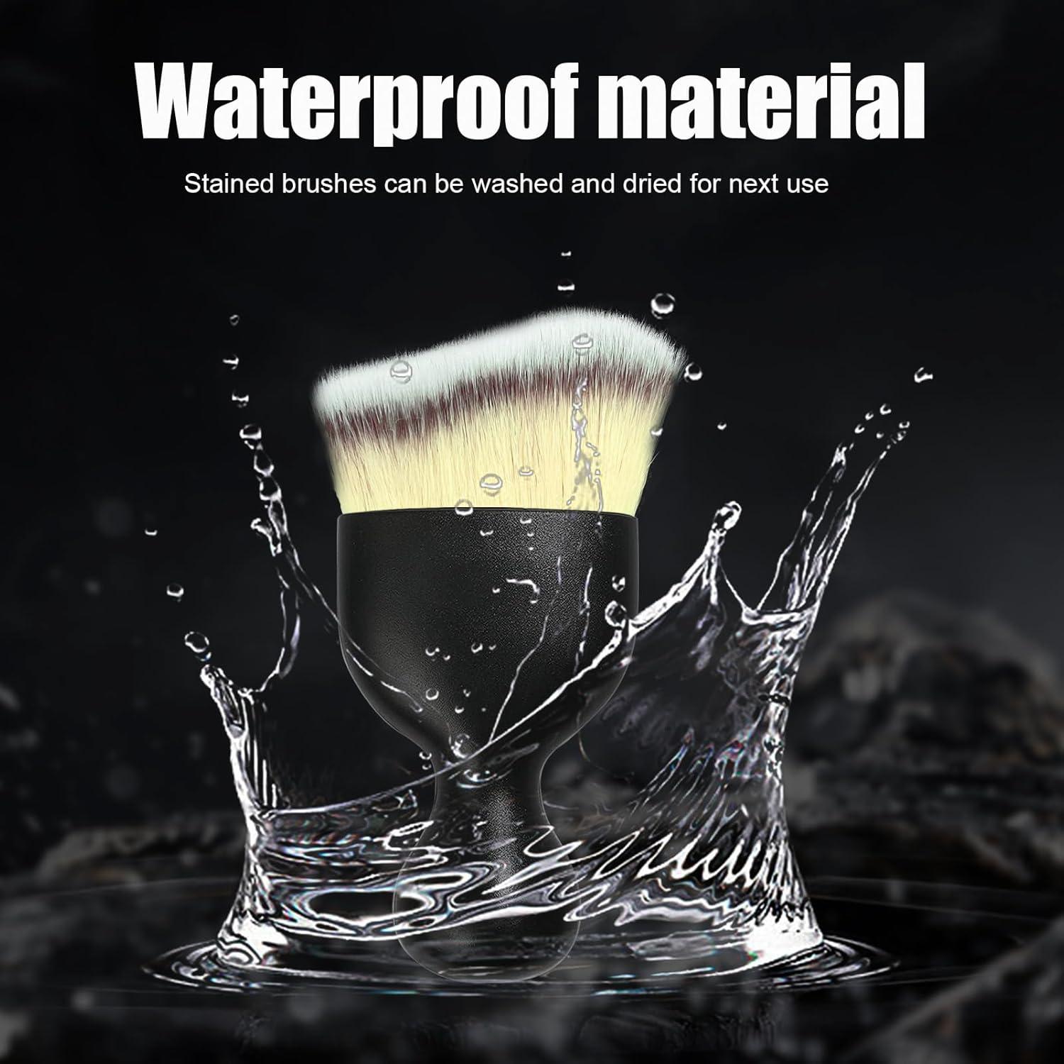 Cepillo de Detalle de Auto Ziciner con Cerdas Suaves Beige