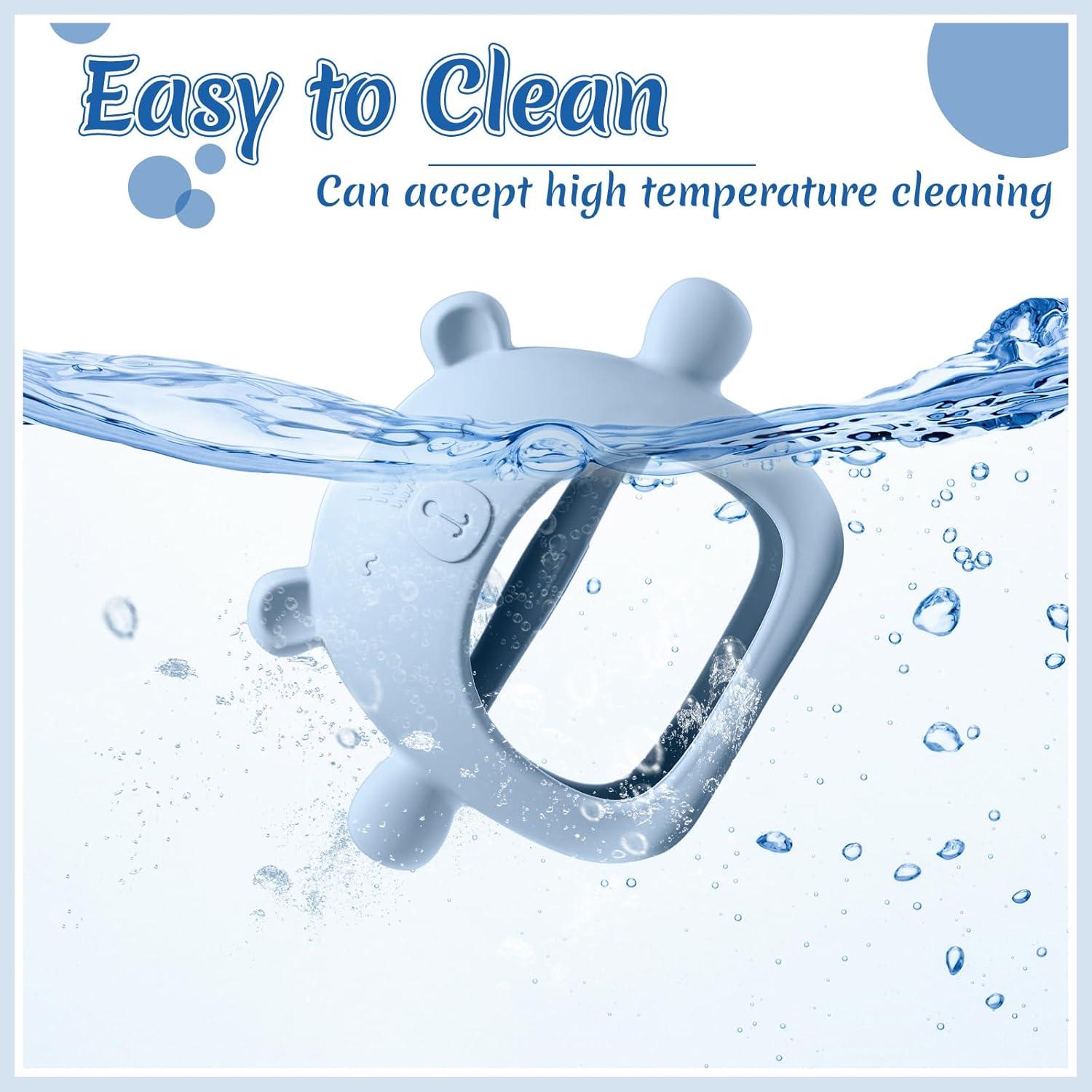 Chumia 3 Mordedores de Muñeca Silicona Bebés 0-6 Meses