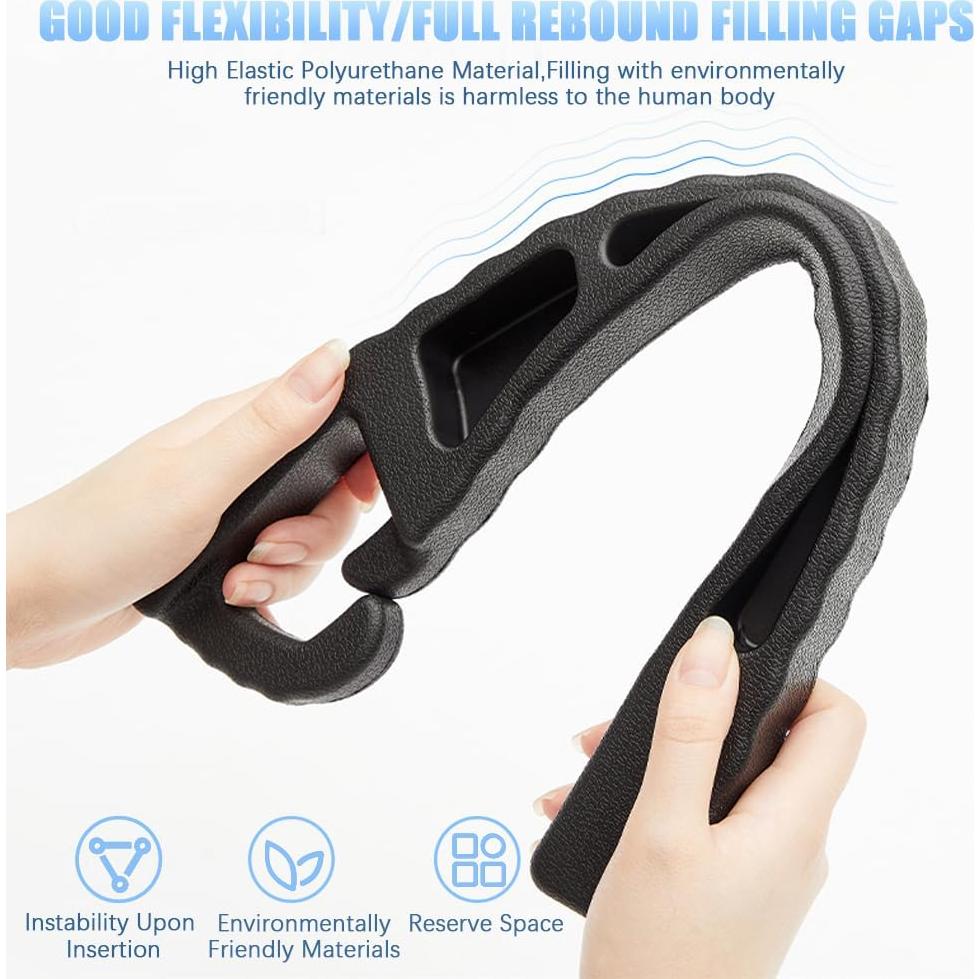 Rellenador de Espacio entre Asientos Pincuttee 2P Negro