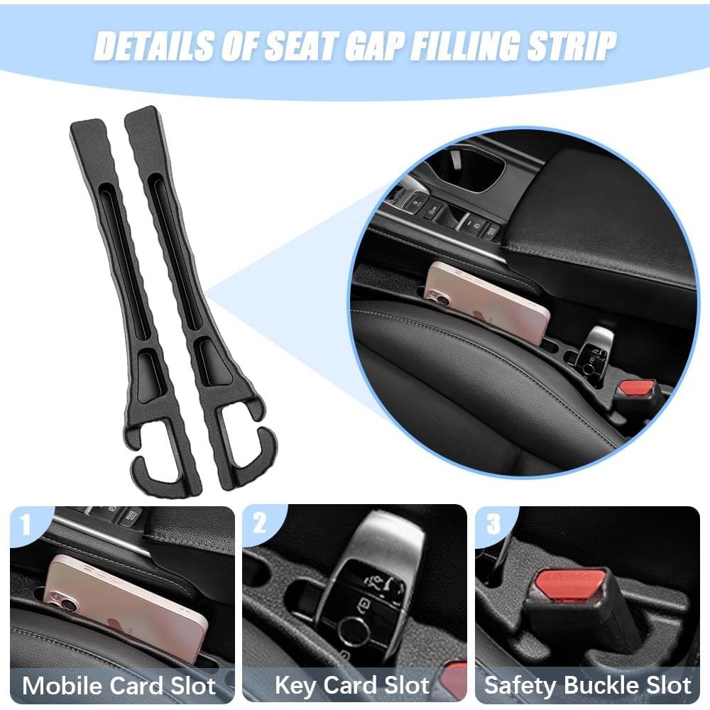 Rellenador de Espacio entre Asientos Pincuttee 2P Negro