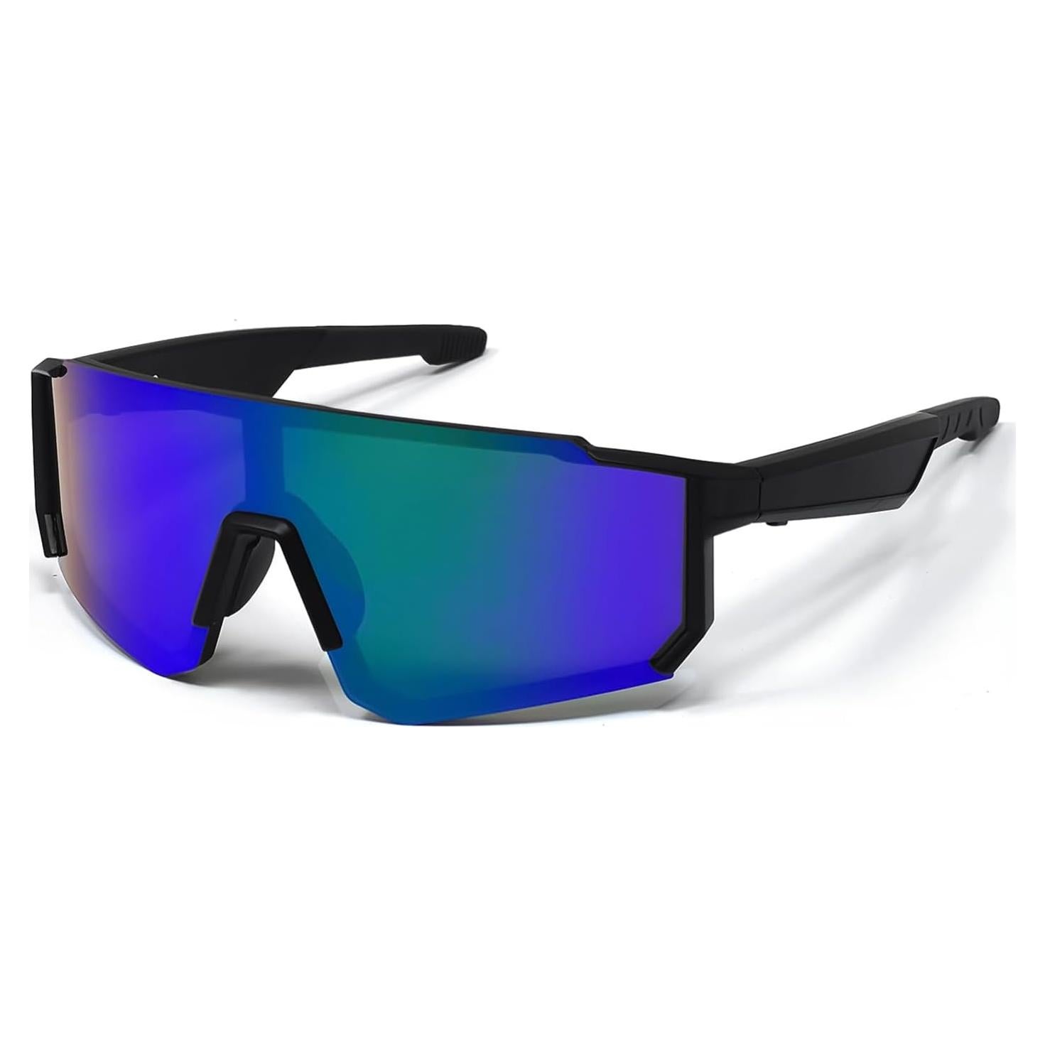 Gafas Deportivas Inteligentes QJF Azul Bluetooth UV400