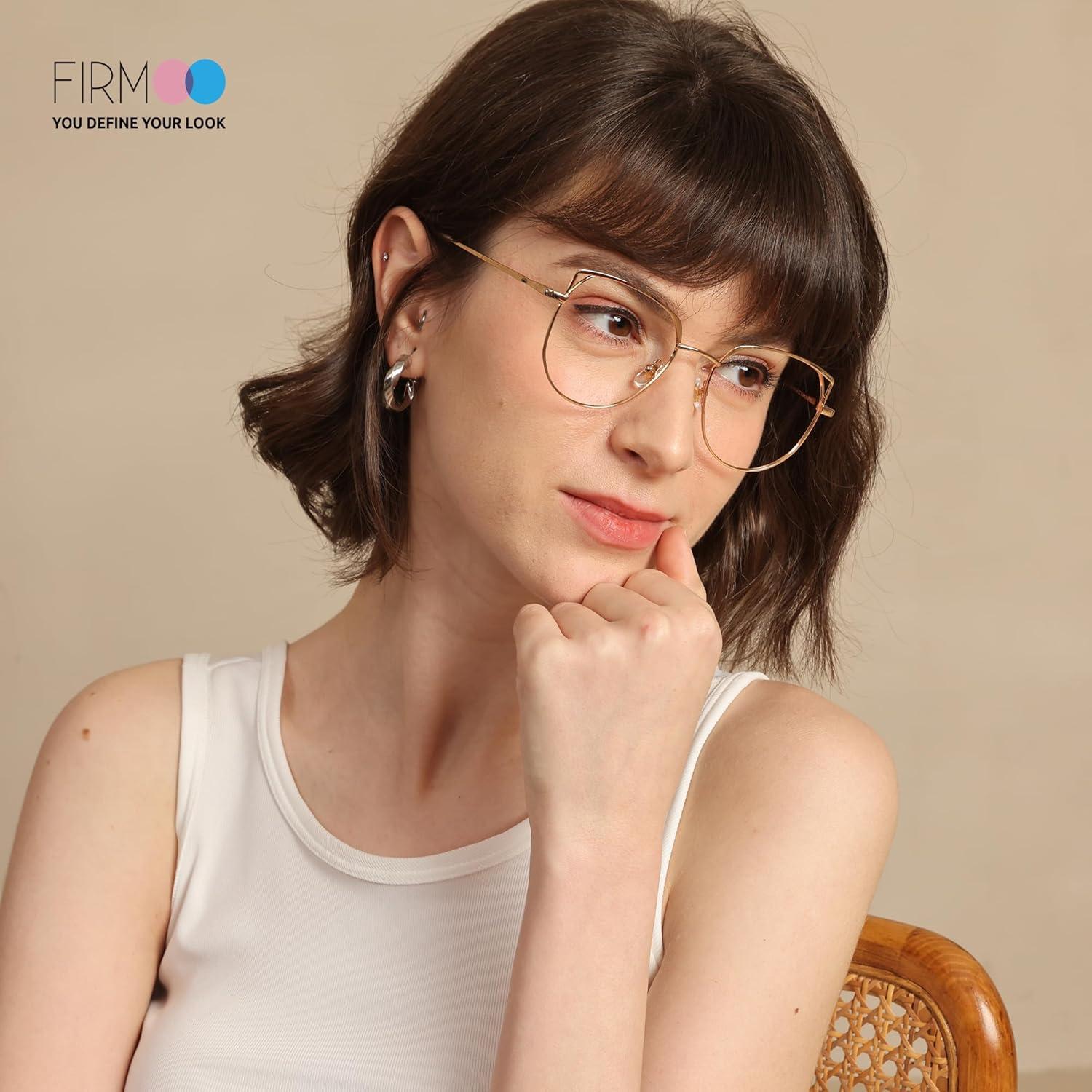 Gafas de bloqueo de luz azul Firmoo ojo de gato para mujer