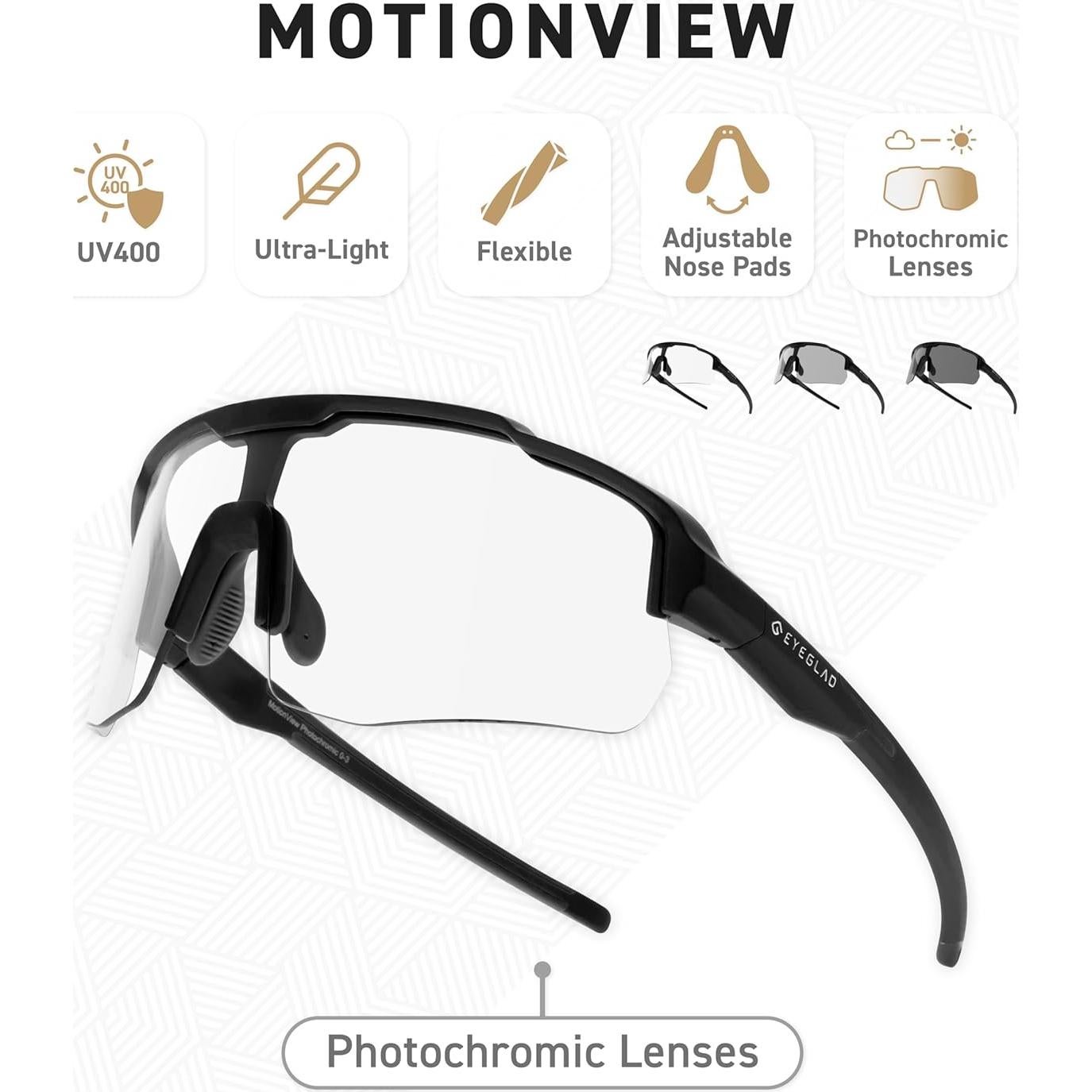 Gafas de sol deportivas Eyeglad Motionview X UV400 unisex