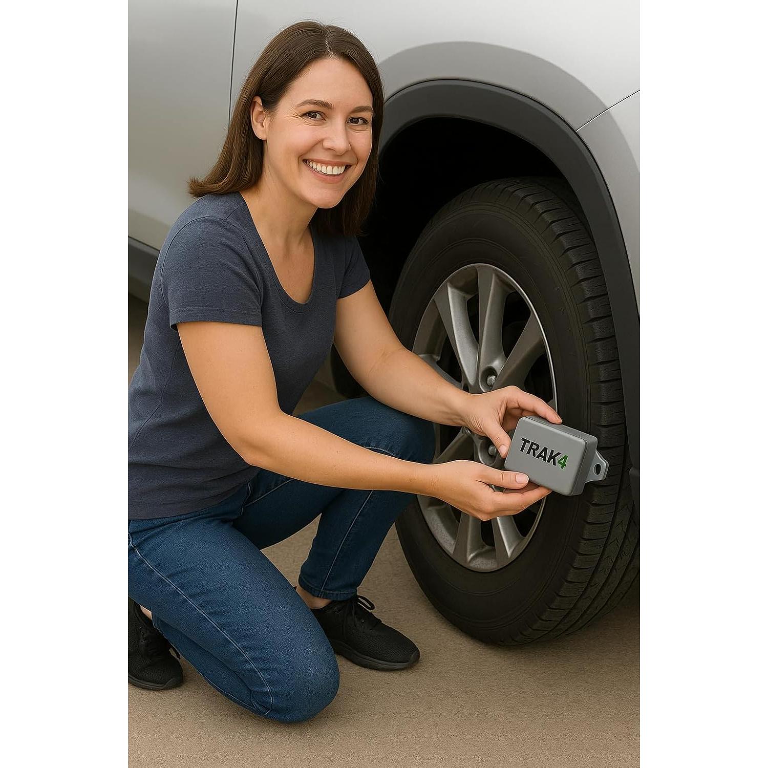 Rastreador GPS Trak4 USB Recargable Impermeable 4G