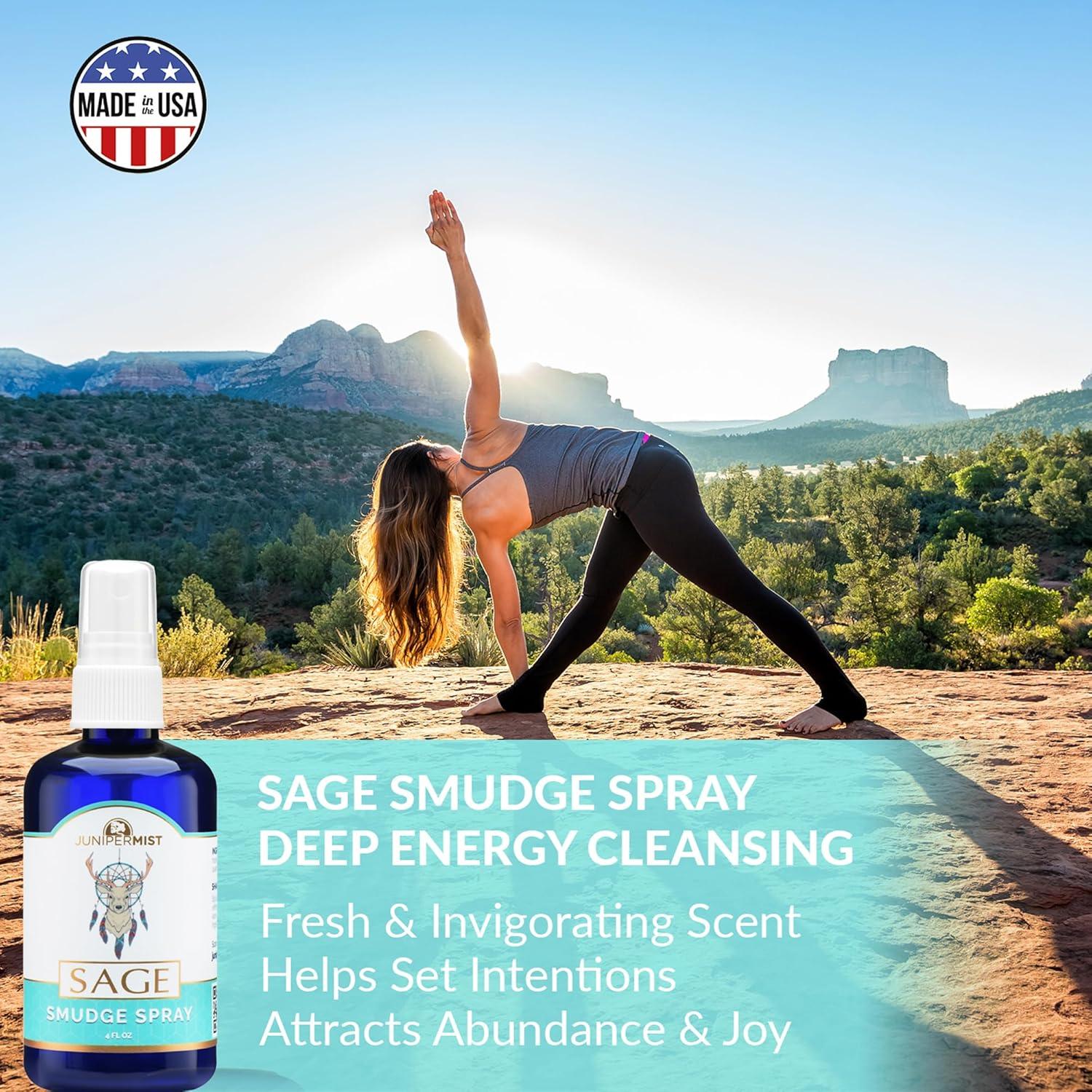 Juego de Spray de Smudge JUNIPERMIST 3x118ml - Amor, Limpieza