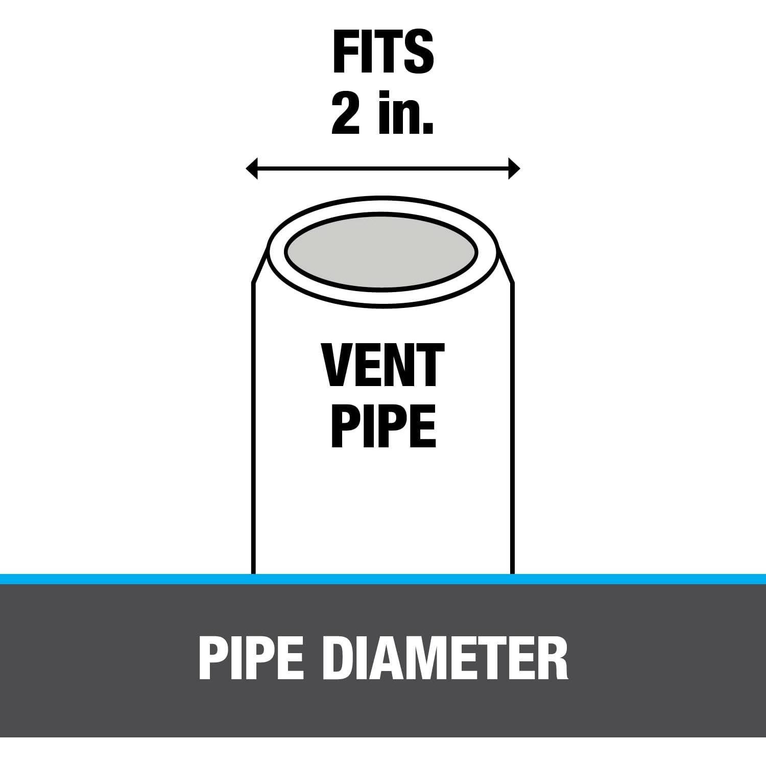 Base de Aluminio Oatey 12933 5.08 cm para Techo 45.72x45.72 cm