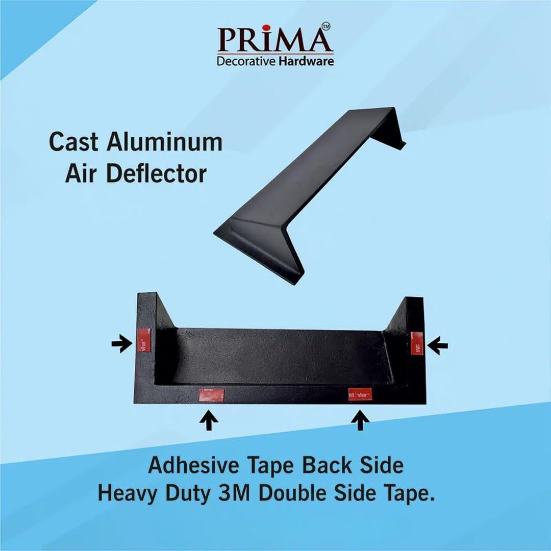 Deflector de Aire para Ventilación de Piso Prima 4x14" Marrón