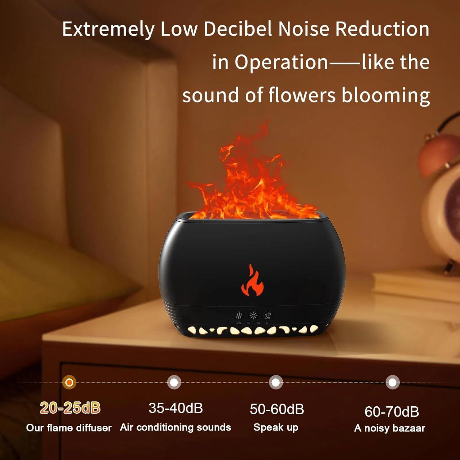 Difusor de Aceite Esencial PLUWEL HYB-02 350ML con Luz Nocturna