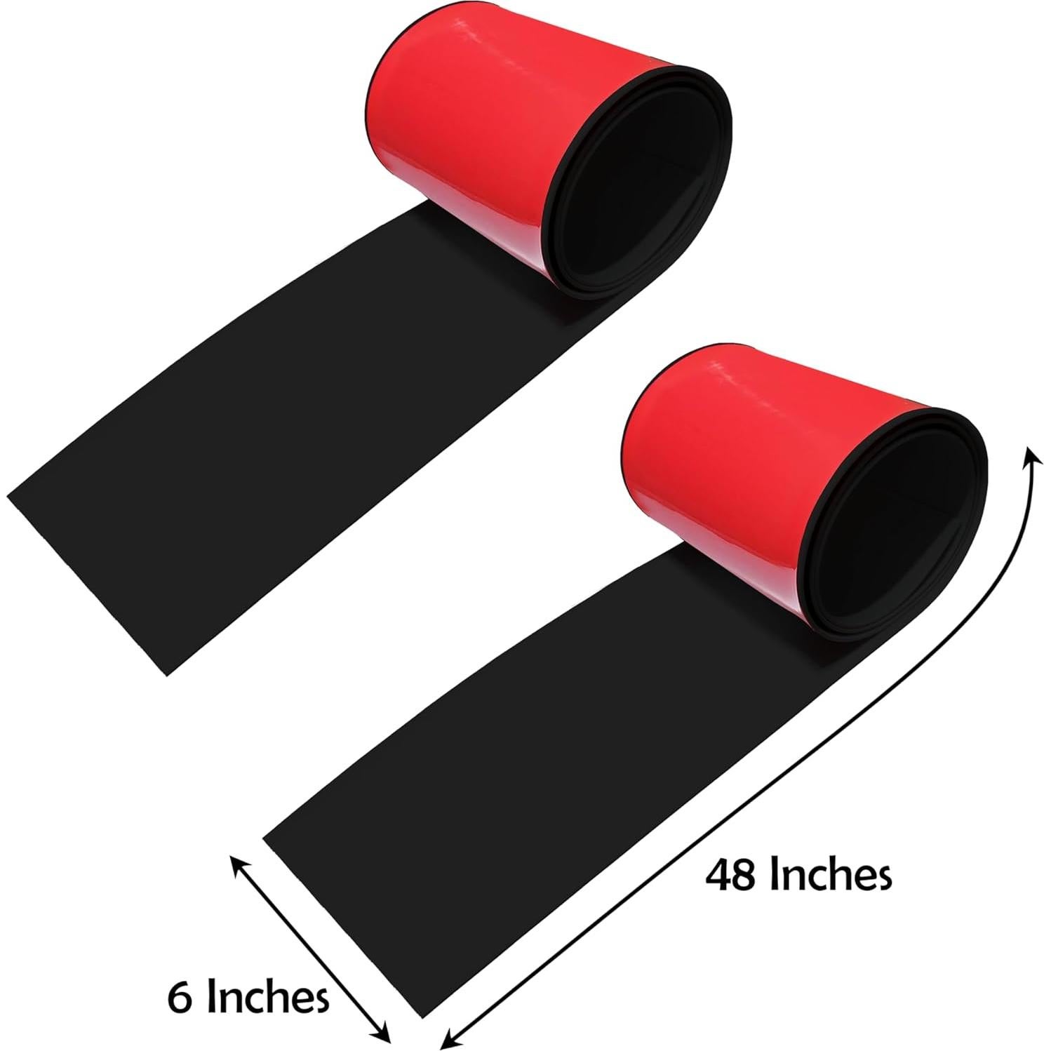 Protectores de Pared de Garaje Rubber Bond - 15.24x121.92 cm - 2 Piezas