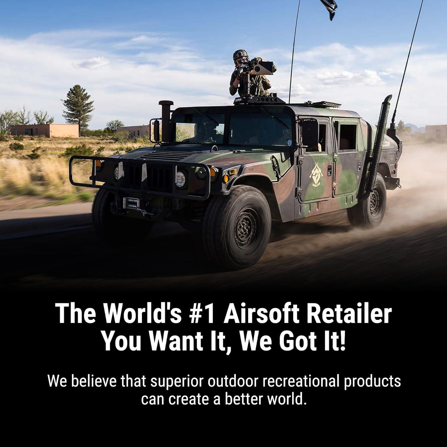 Pistola de Airsoft Desert Eagle Resorte 0.45 kg 28 Disparos