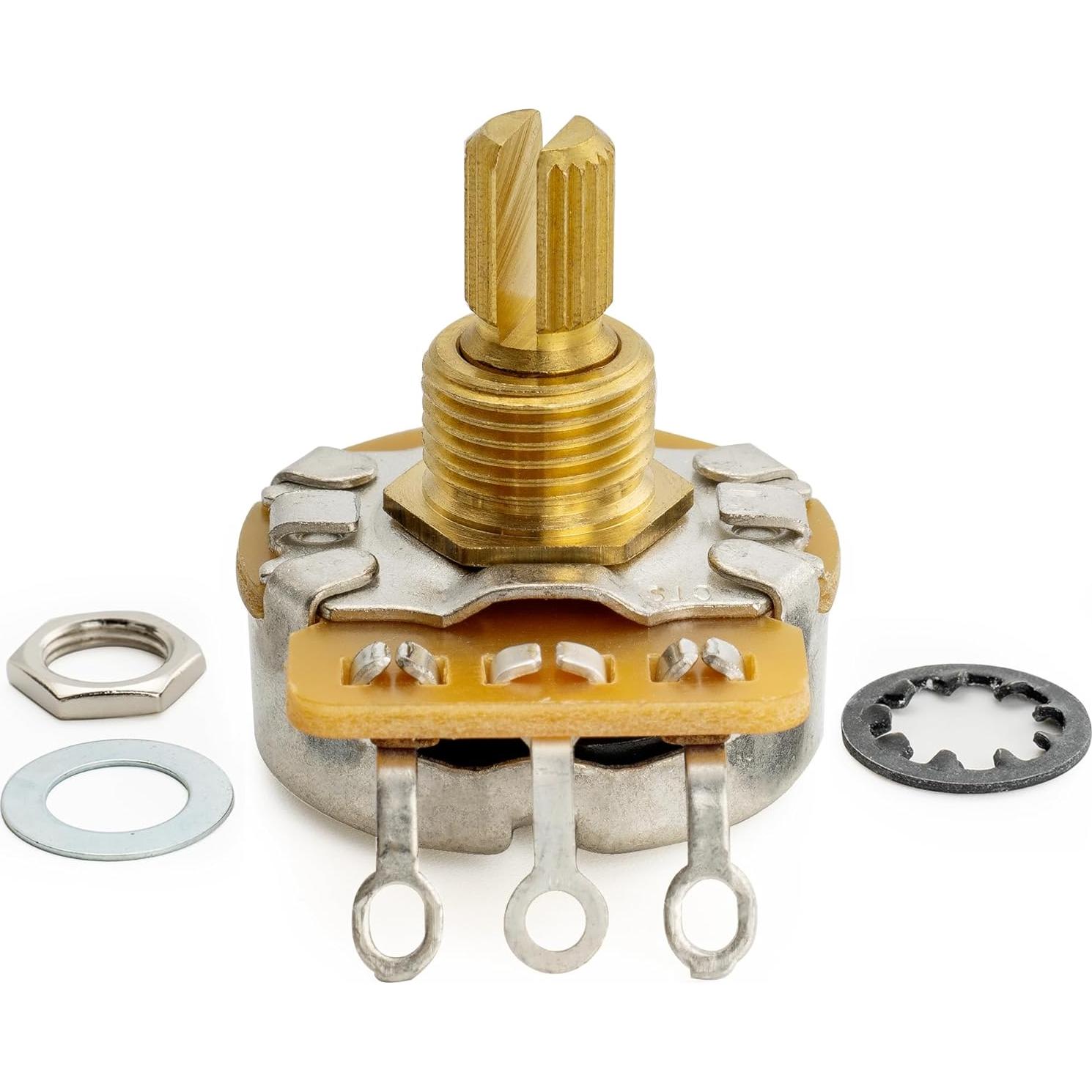 Potenciómetro de Bronce Corto CTS 450G A250K 250K para Guitarra