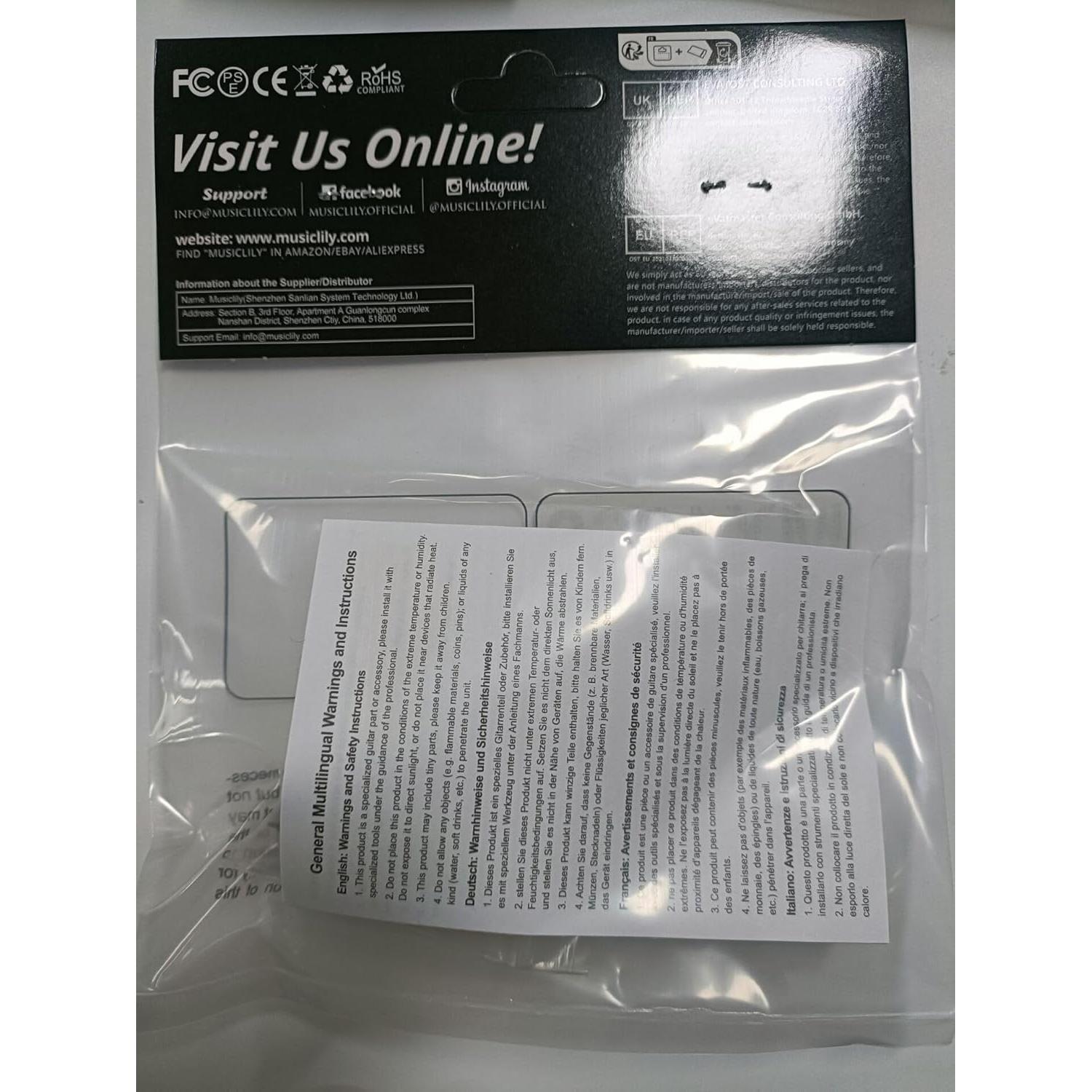 Potenciómetro de Bronce Corto CTS 450G A250K 250K para Guitarra