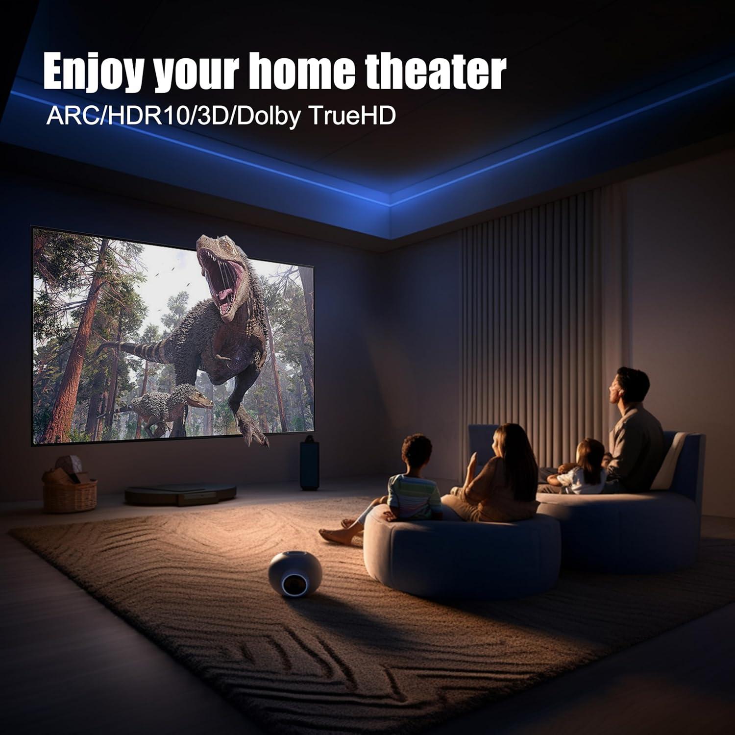 Cable HDMI 2.0 RyzzRooa 0.61m Paquete de 5 Soporta 4K