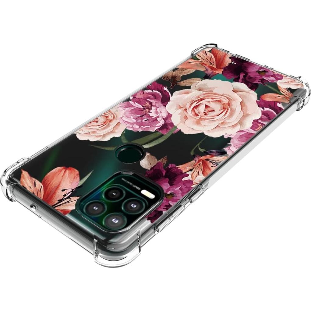 Funda Protectora TPU Floral para Moto G Stylus 5G 2021