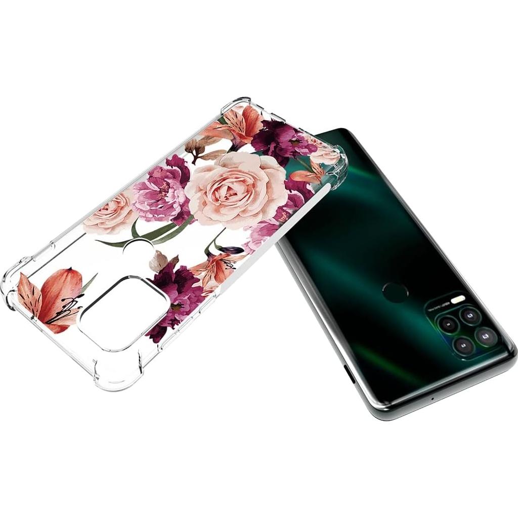 Funda Protectora TPU Floral para Moto G Stylus 5G 2021
