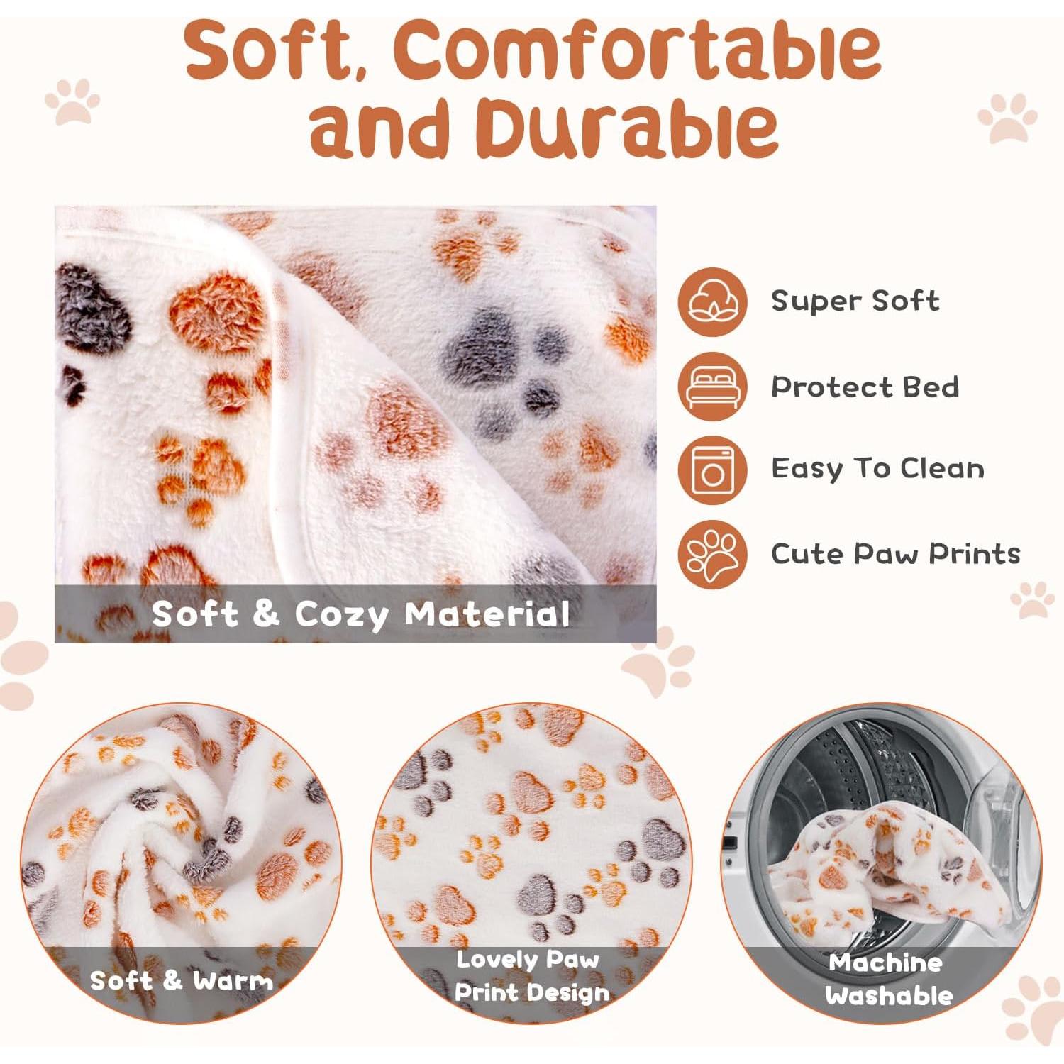 6 Forros de Franela HOBBTREE para Jaula de Cobayas 76x52 cm