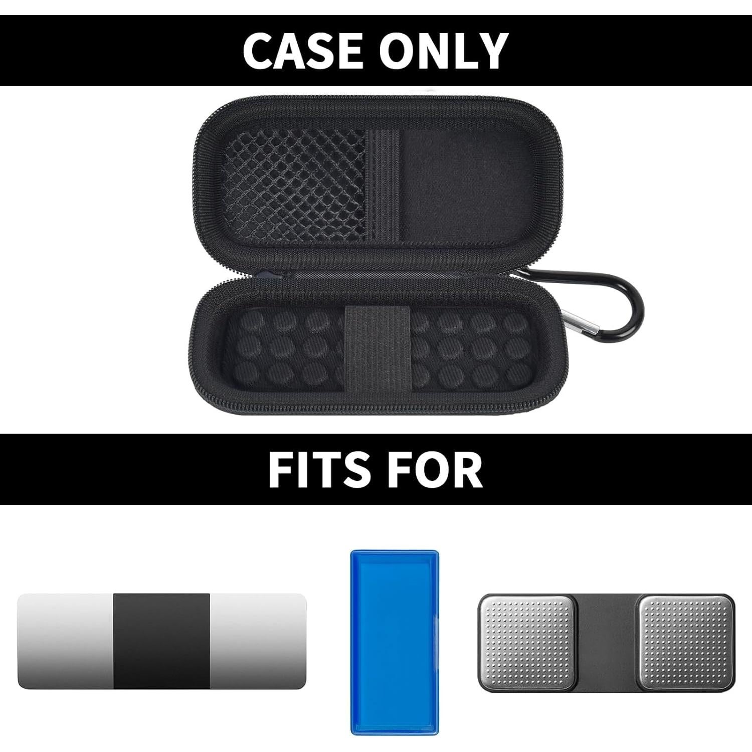 Funda de Almacenamiento Casmilee para Monitor Kardia ECG - Negro