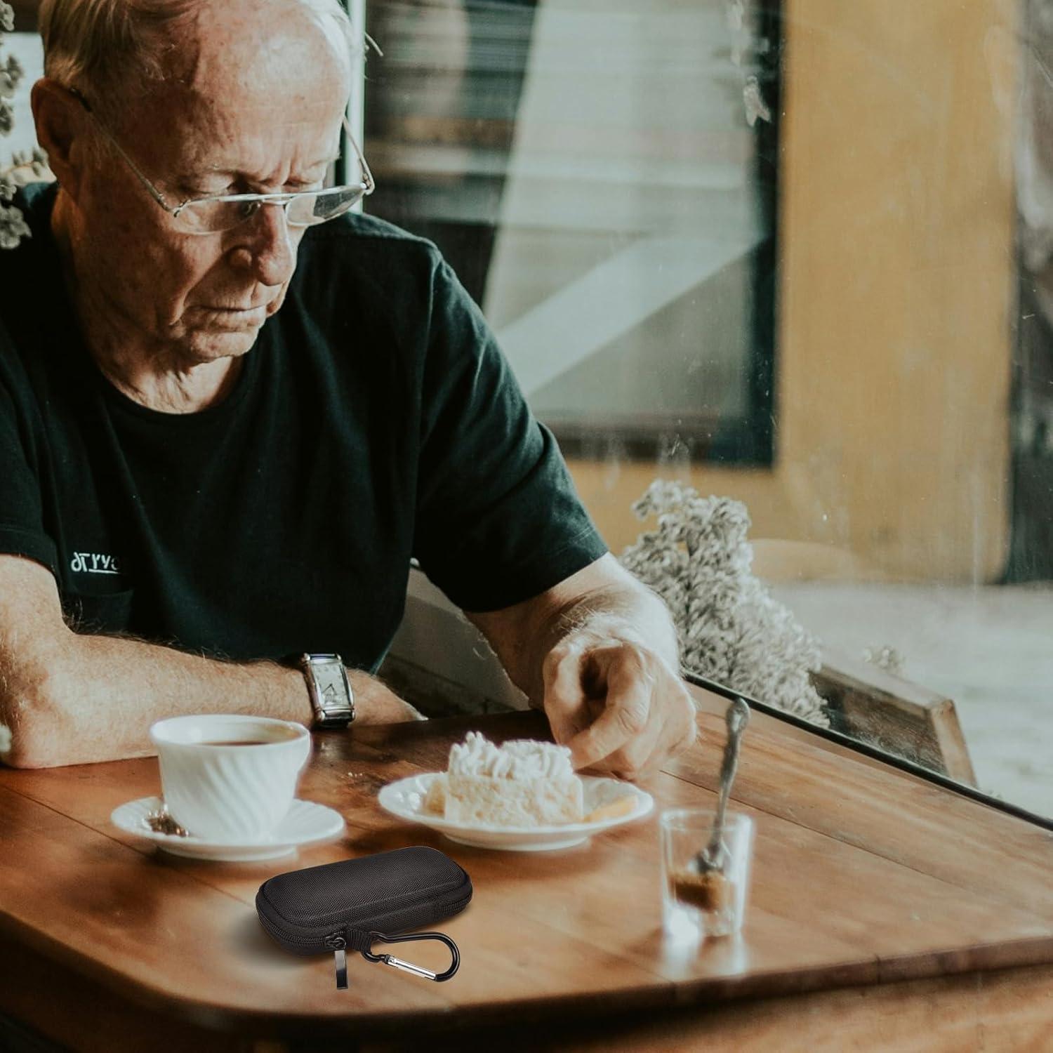 Funda de Almacenamiento Casmilee para Monitor Kardia ECG - Negro