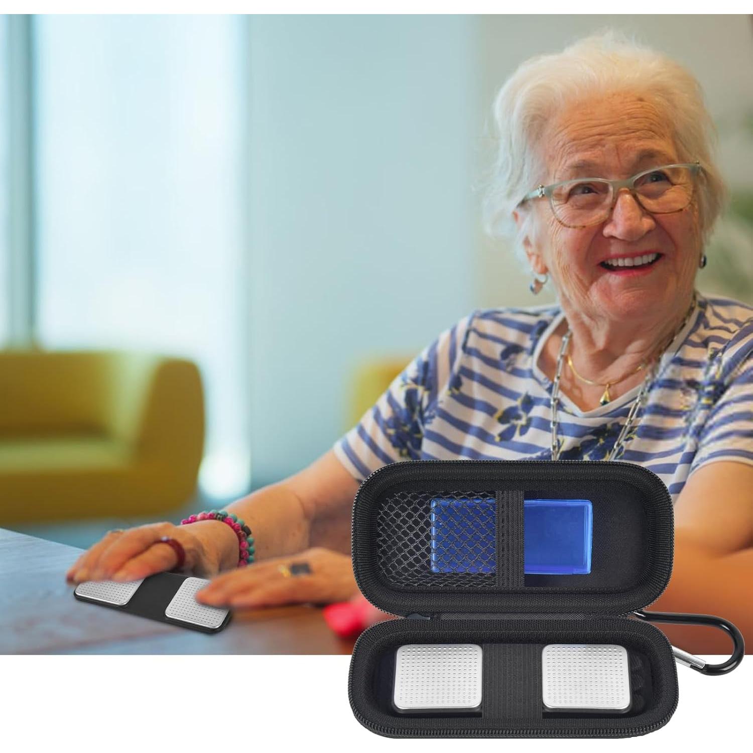 Funda de Almacenamiento Casmilee para Monitor Kardia ECG - Negro