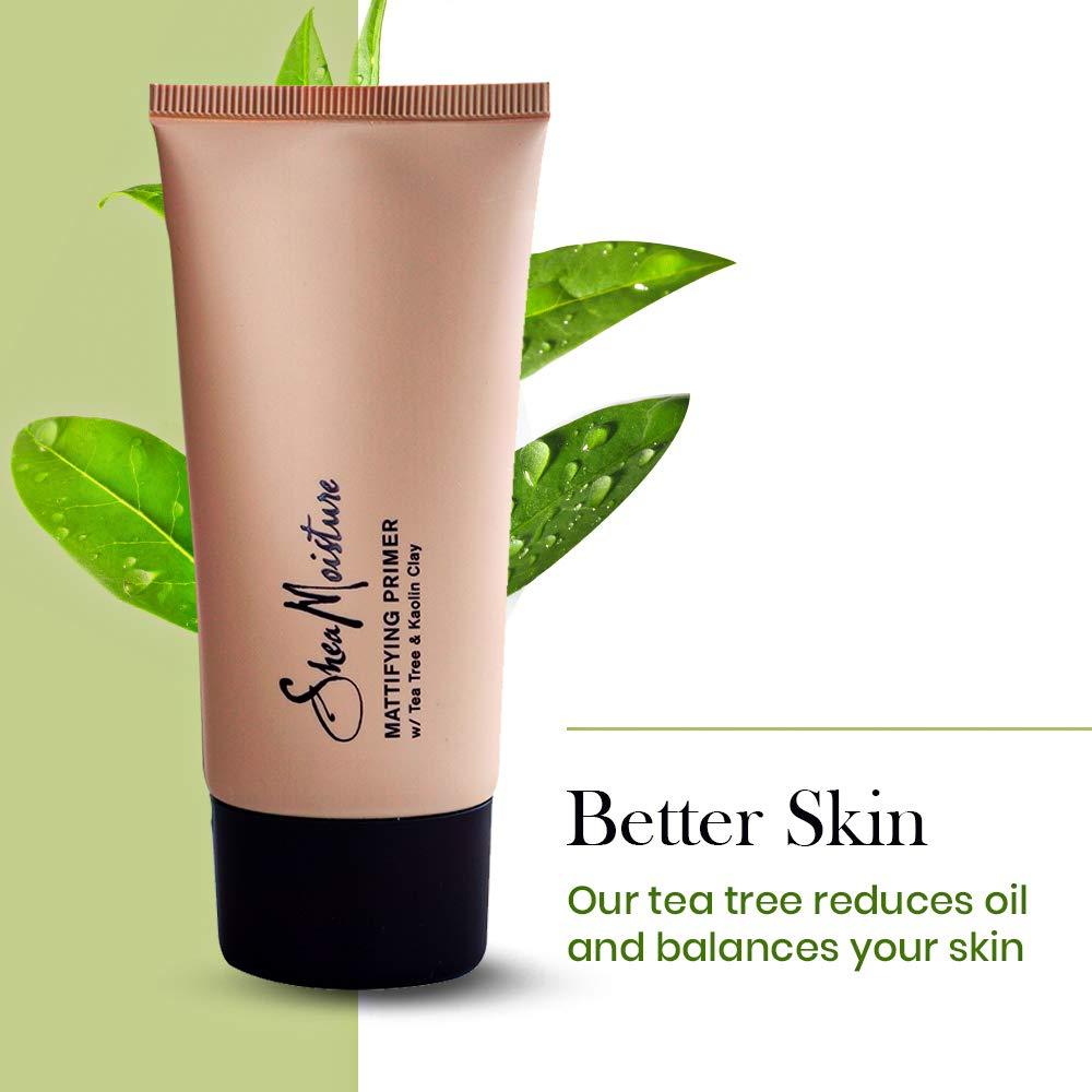 SheaMoisture Primer Matificante 2x25ml - Hidratante y Suavizante