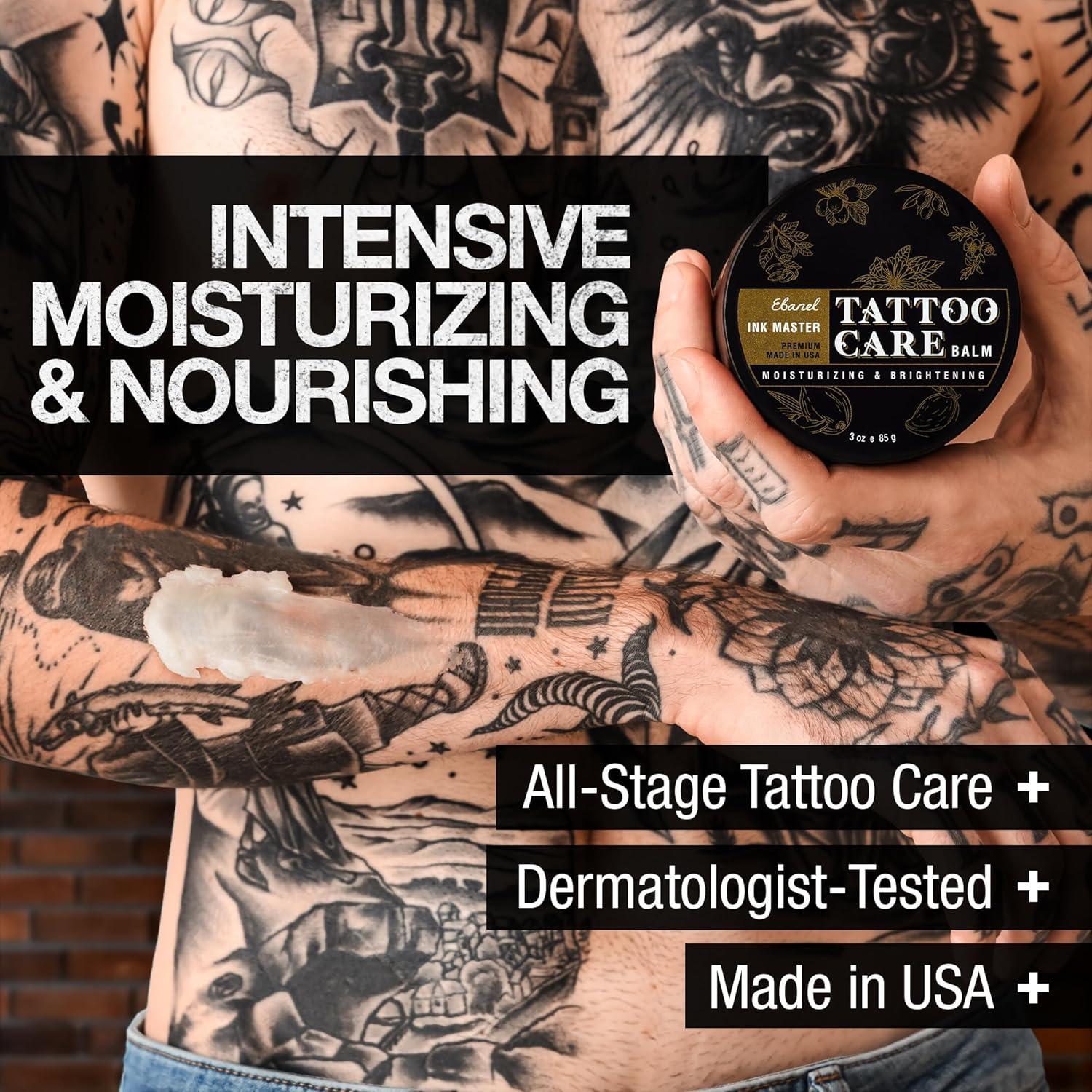 Bálsamo para Tatuajes Ebanel 85g - Hidratante y Aclarador