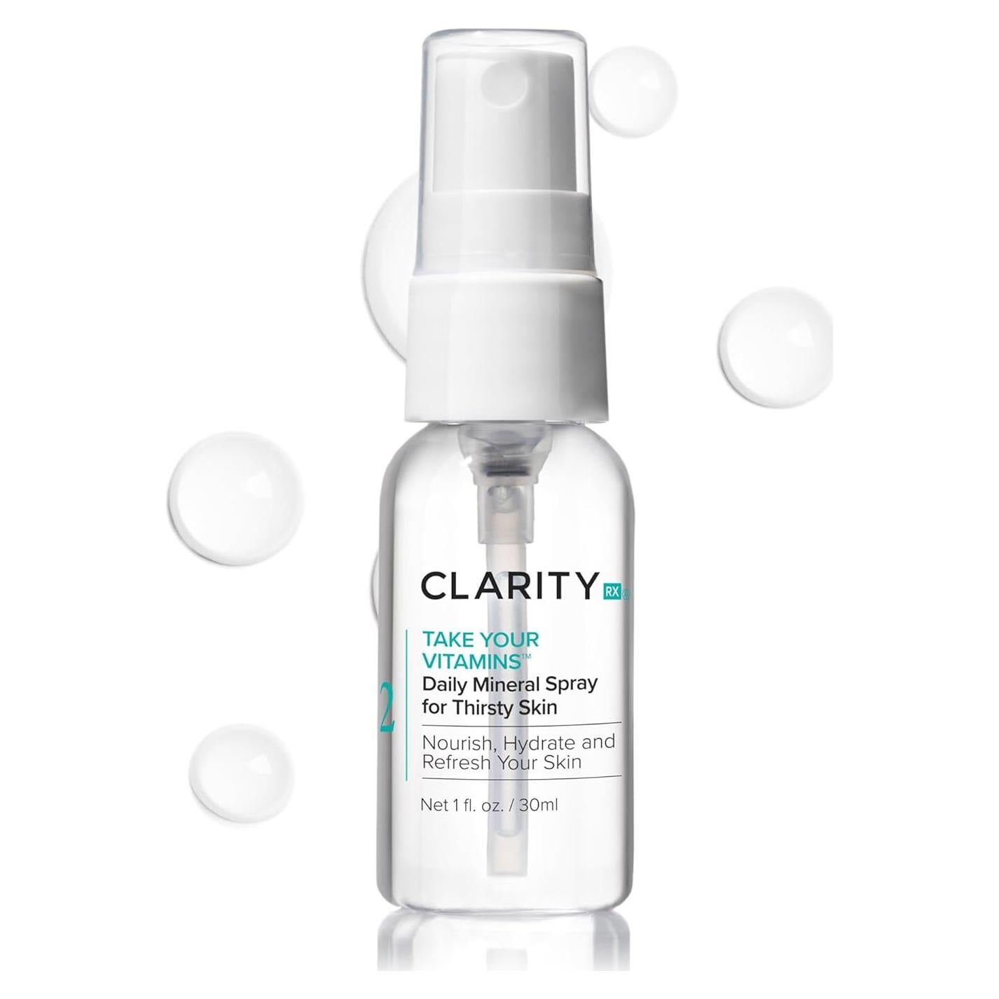 Spray Hidratante ClarityRx 30 ml para Piel Seca