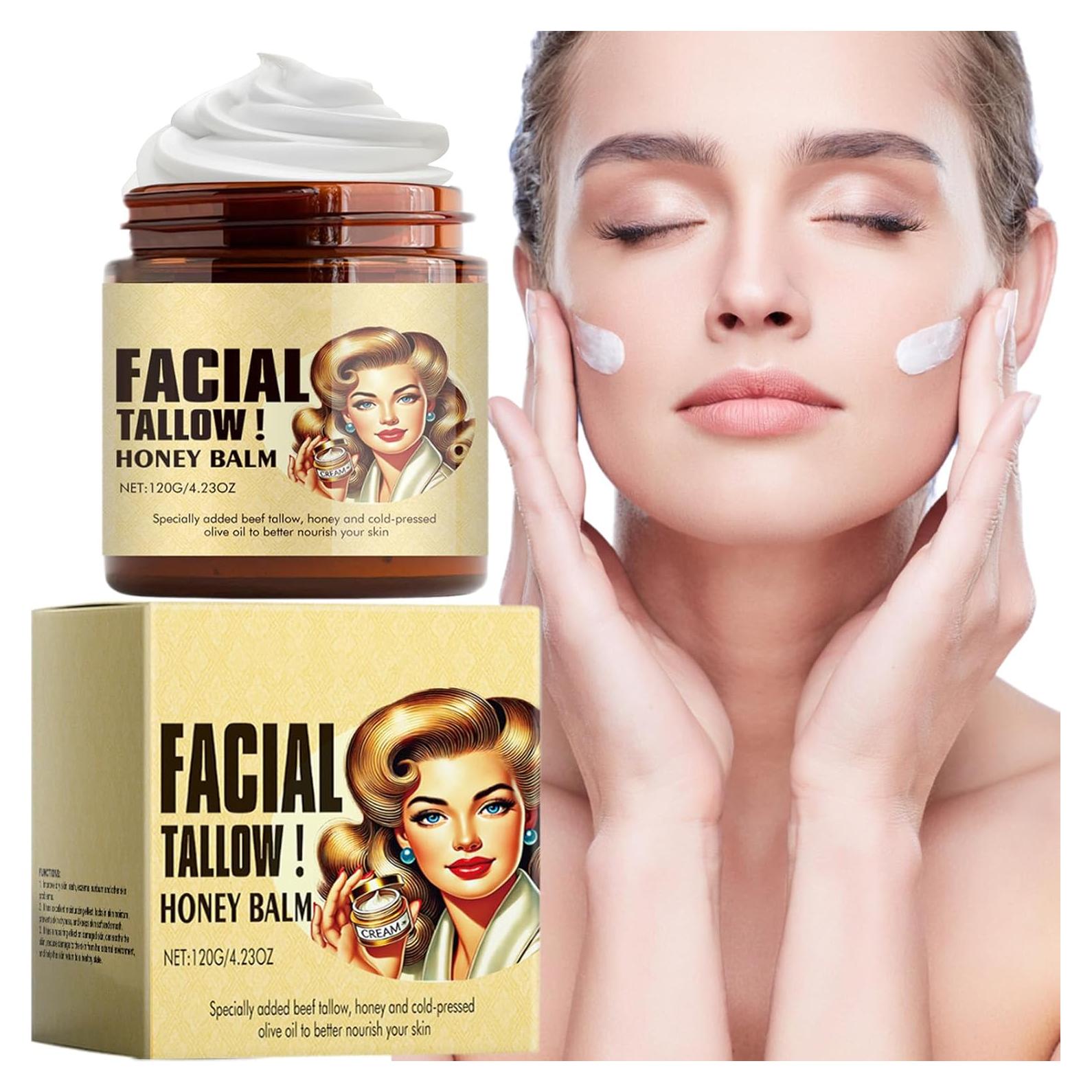 Bálsamo Hidratante Facial MUOCOBU 120 g - Grasa de Res y Miel