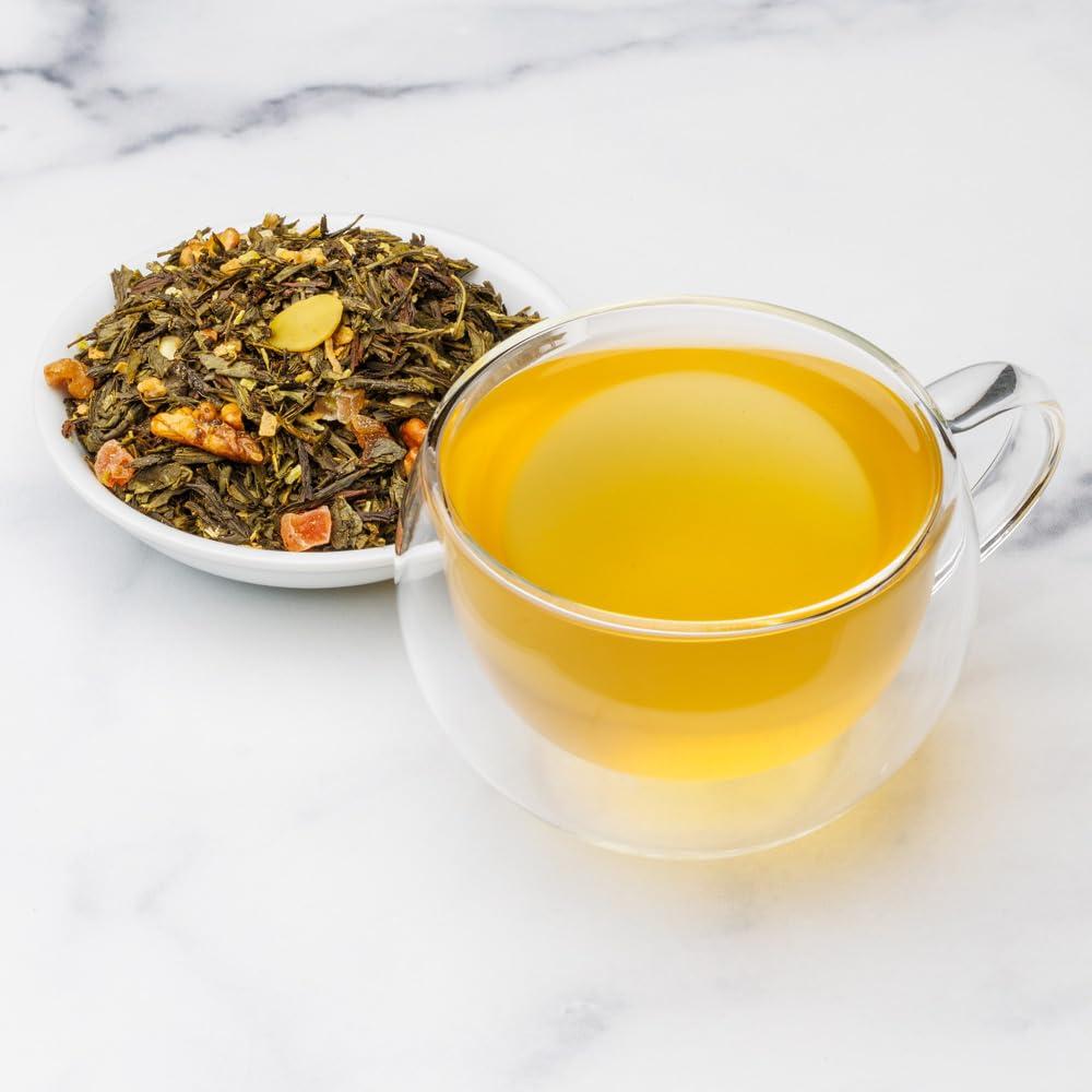 Té Verde Sencha Gourmet Fusion Teas con Nuez y Piña 0.45 kg