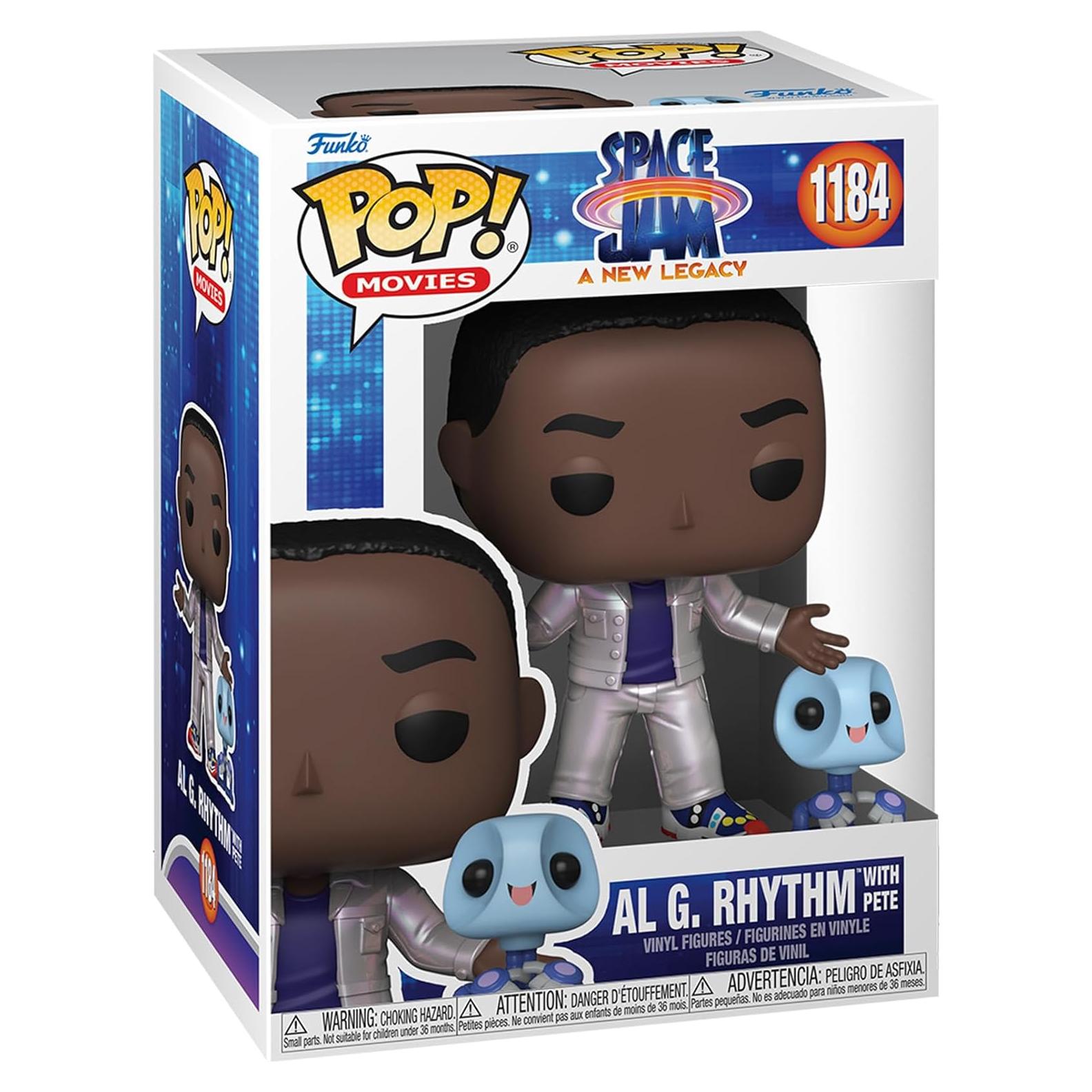 Funko POP Buddy Space Jam 2 AI G con Pete 9.5 cm