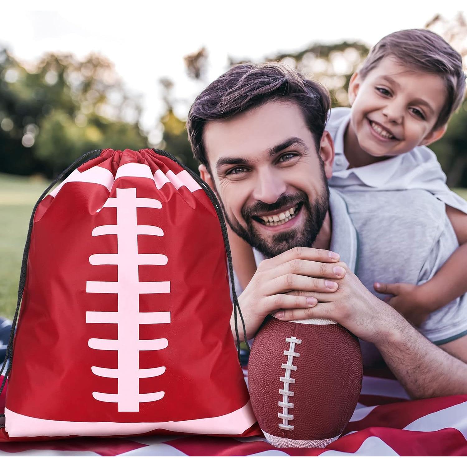 Mochilas de Cierre de Cordón Shappy para Fútbol - 6 Pcs 33x43 cm