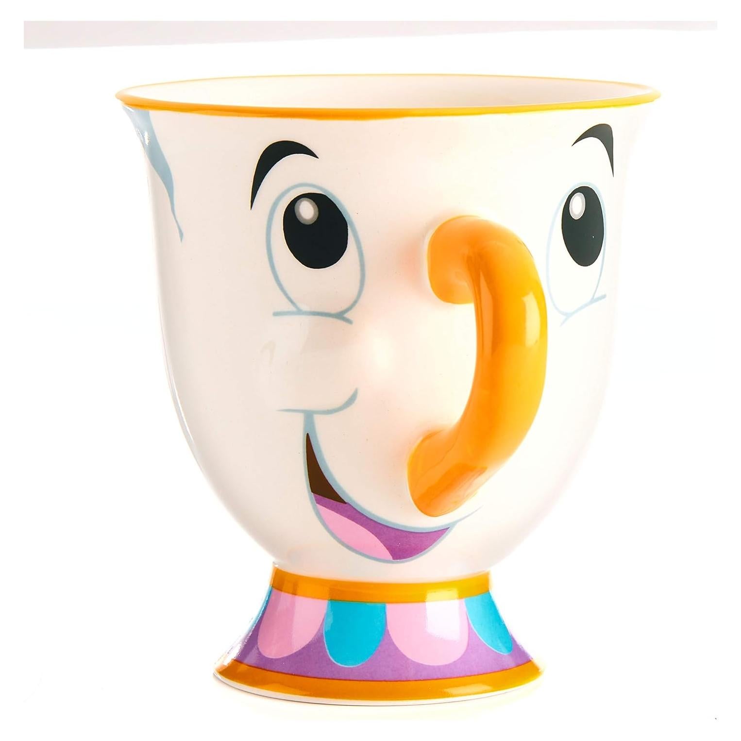 Taza de té Chip Disney La Bella y la Bestia 270g Cerámica