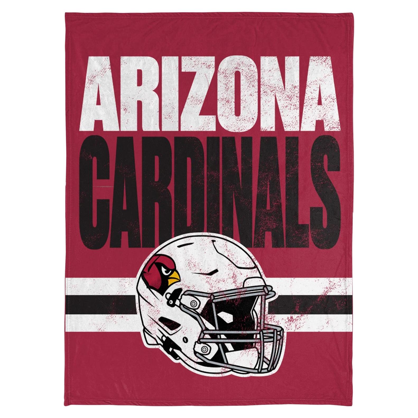 Manta de Felpa Suave FOCO NFL Arizona Cardinals 127x152 cm